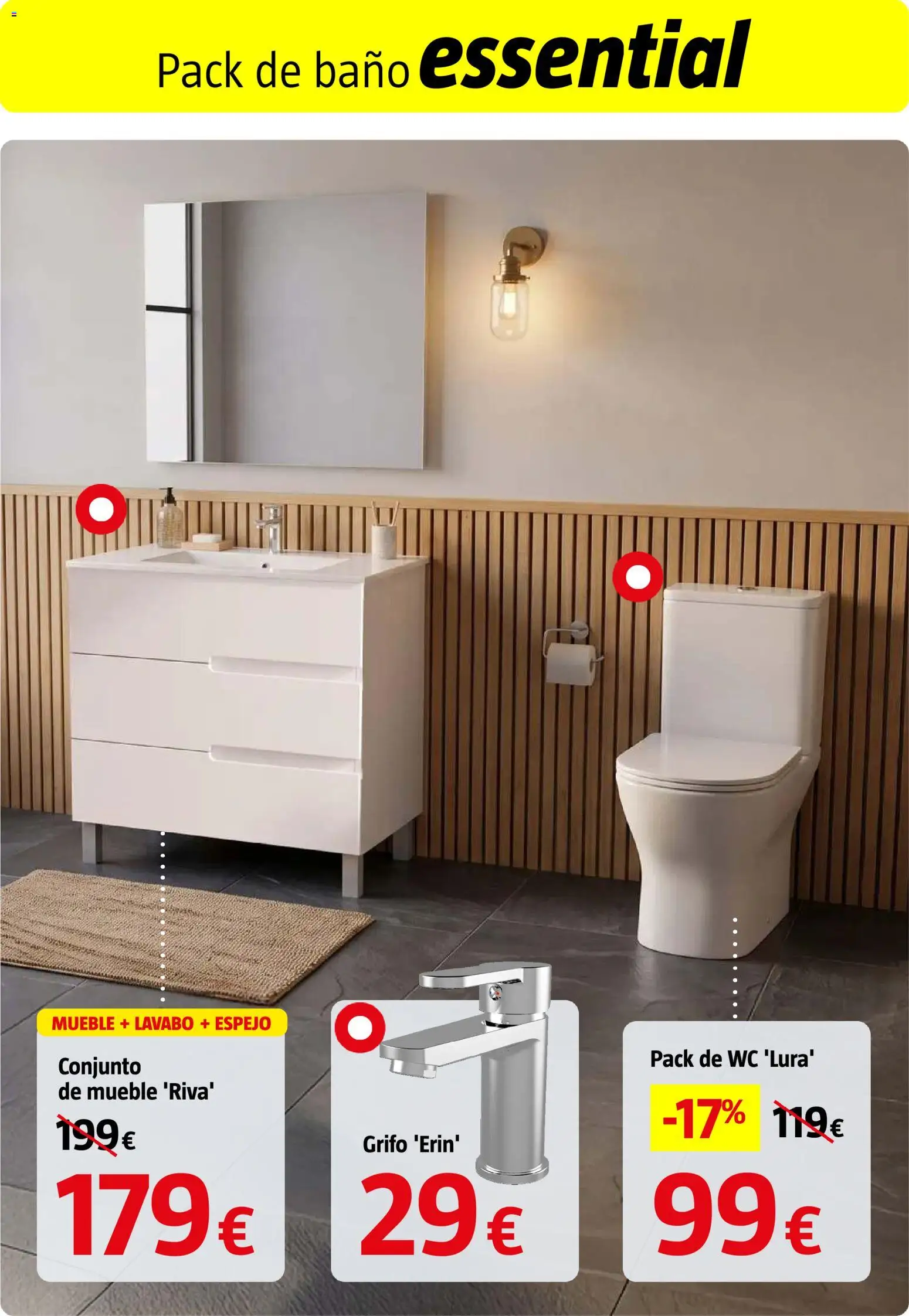 Bauhaus folleto │ válido desde el 27/08/2026 | Página: 30 | Productos: Lavabo, Baño, Espejo