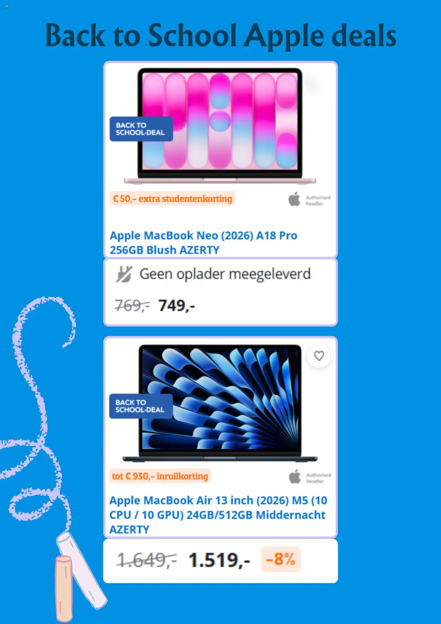 {H1} | Pagina: 3 | Producten: Blush, Oplader