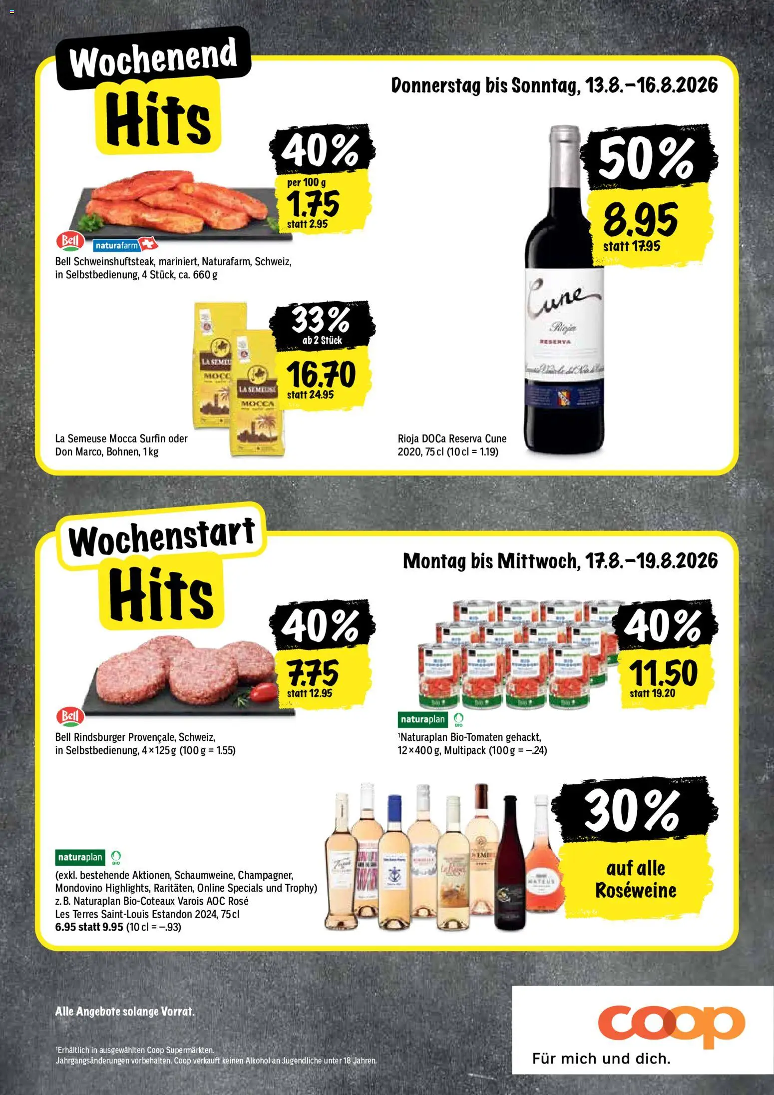 Coop aktionen – gültig ab 13.08.2026 | Seite: 20