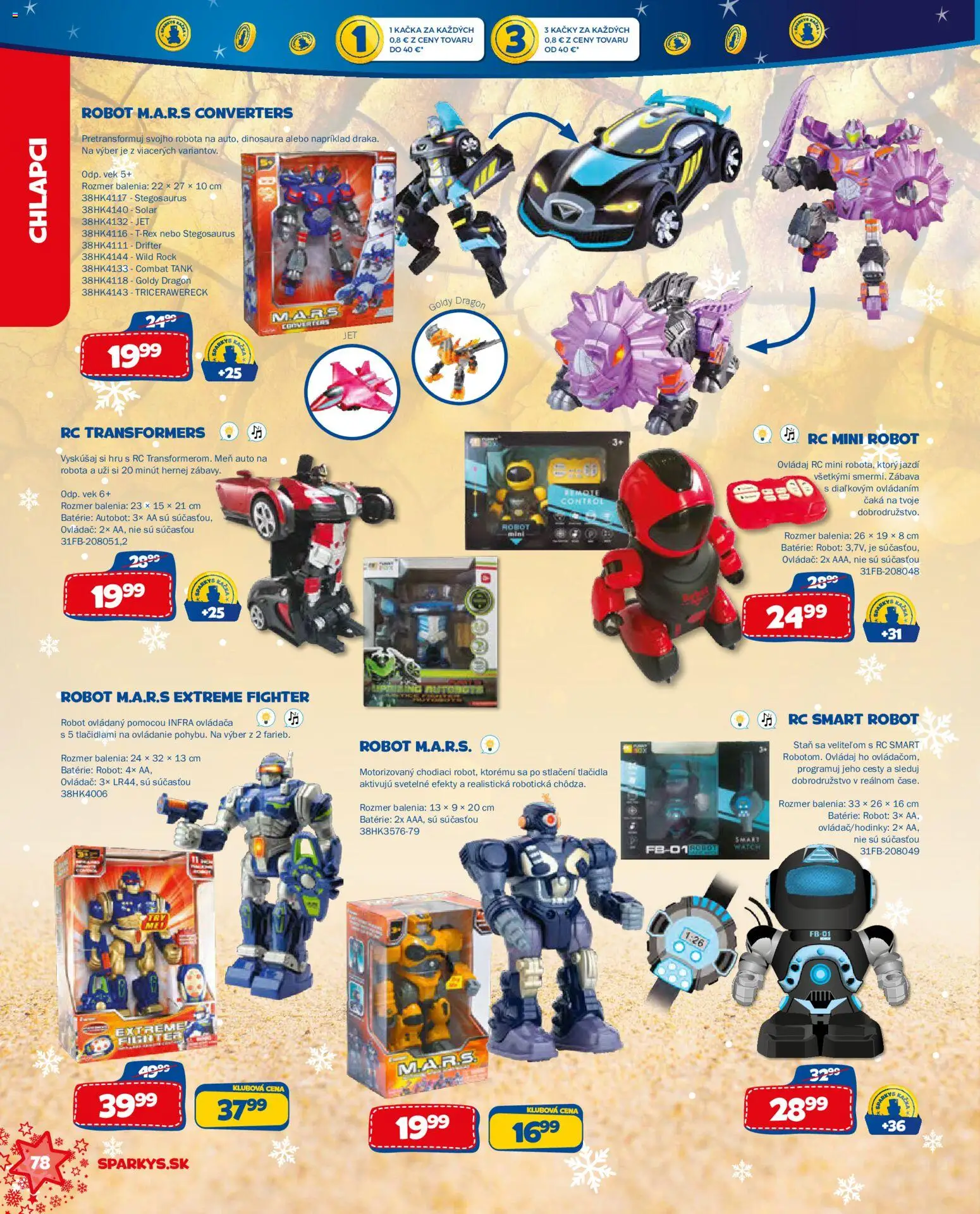 Nové ALLTOYS akcie – leták je platný od 06.10.2026 | Strana: 78 | Produkty: Watch, Robot, Batérie