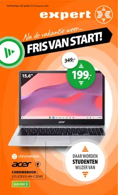 Expert folder - Voorbeeld van een folder van Expert, geldig van 24-08-2026