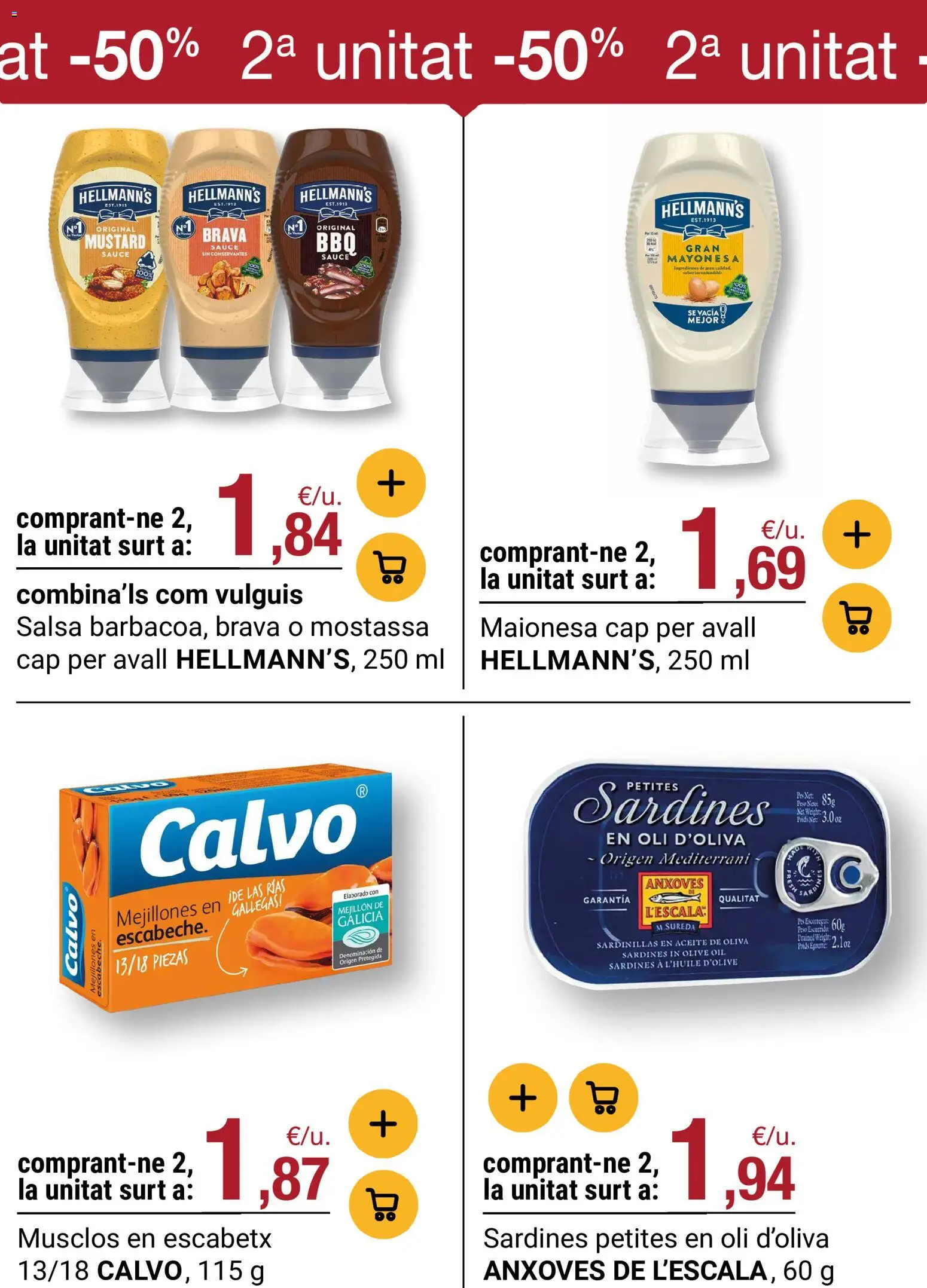 Bonpreu folleto │ válido desde el 05.05.2026 | Página: 20 | Productos: Κρεμάστρα, Sardinillas, Aceite, Οθόνη προβολής