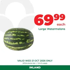 Food Lover's Market specials catalogue – valid from 21/10/2026