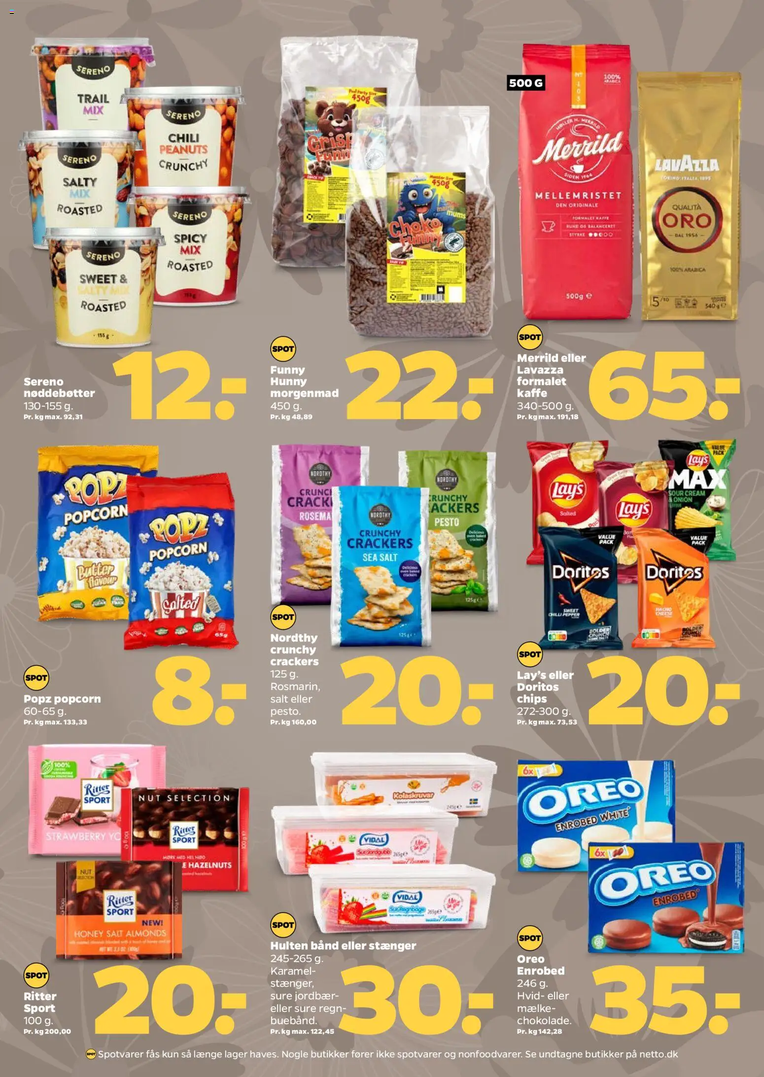 Netto tilbudsavis – gyldig fra 27/06/2026 | Side: 14 | Produkter: Kaffe, Chips, Salt, Oreo
