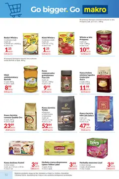 Pogląd oferty "Makro gazetka" - ważna od 15.09.2026 | Strona: 12 | Produkty: Herbata czarna, Maliny, Kawa zbożowa, Tchibo