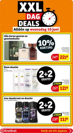 Kruidvat folder week 24 - Voorbeeld van een folder van Kruidvat, geldig van 09.06.2026 | Pagina: 58 | Producten: Kan, Douche, Parfum, Gel