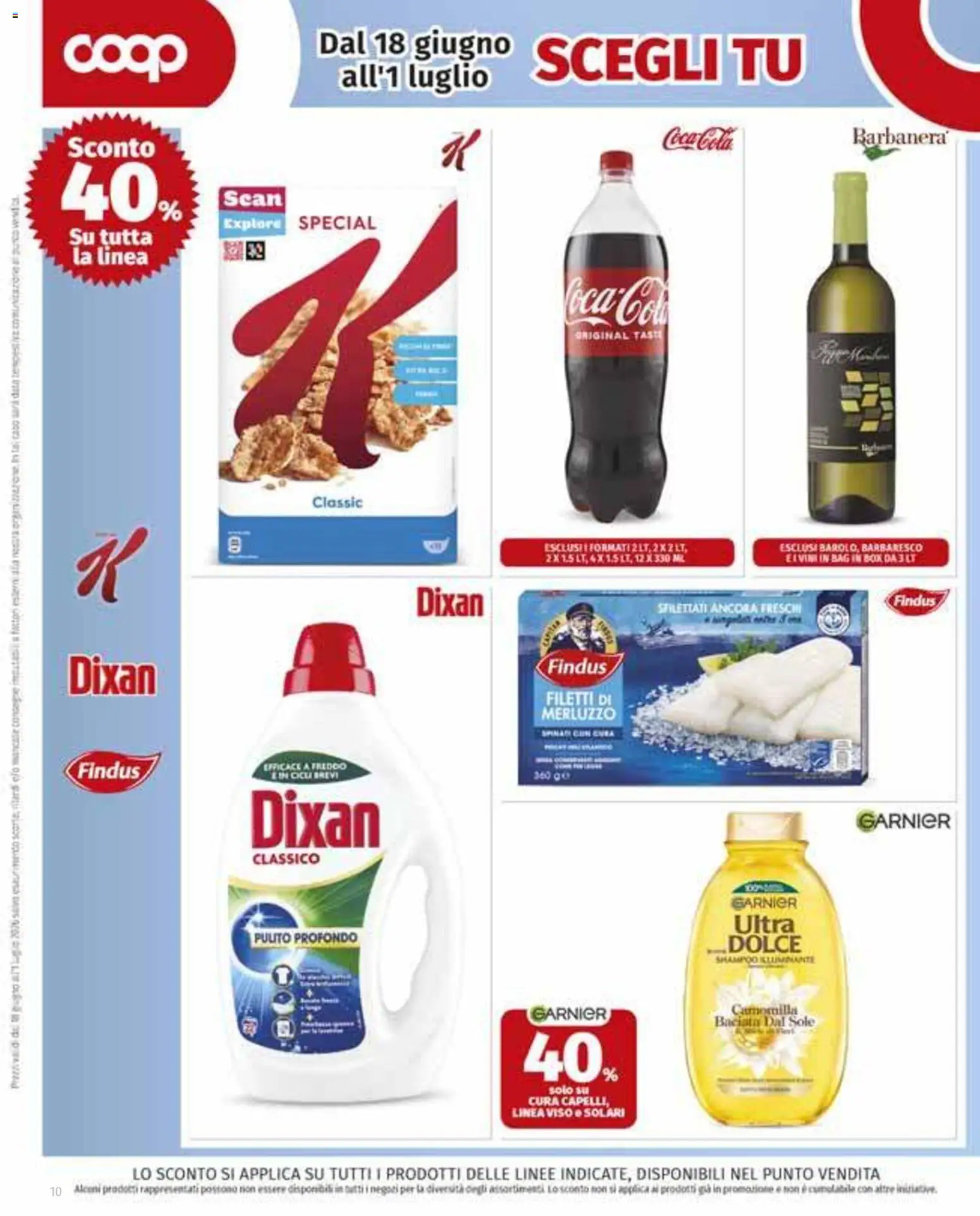 Volantino COOP del 11.06.2026 | Pagina: 10 | Prodotti: Illuminante, Shampoo, Merluzzo