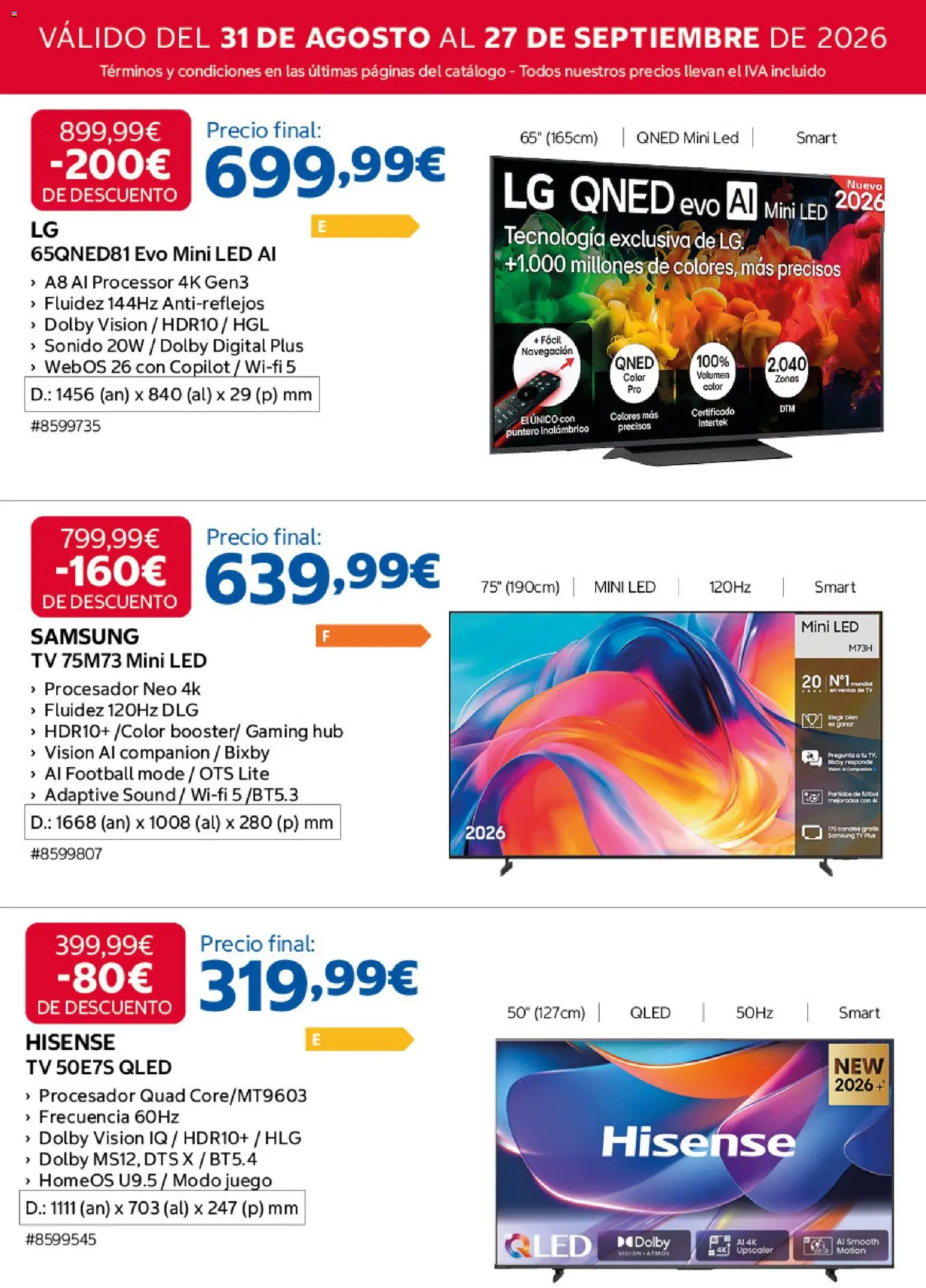 Costco catálogo │ válido desde el 31/08/2026 | Página: 2