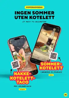 Forhåndsvisning av Grillfest hos Bunnpris gyldig fra 25.04.2026 | Side: 44