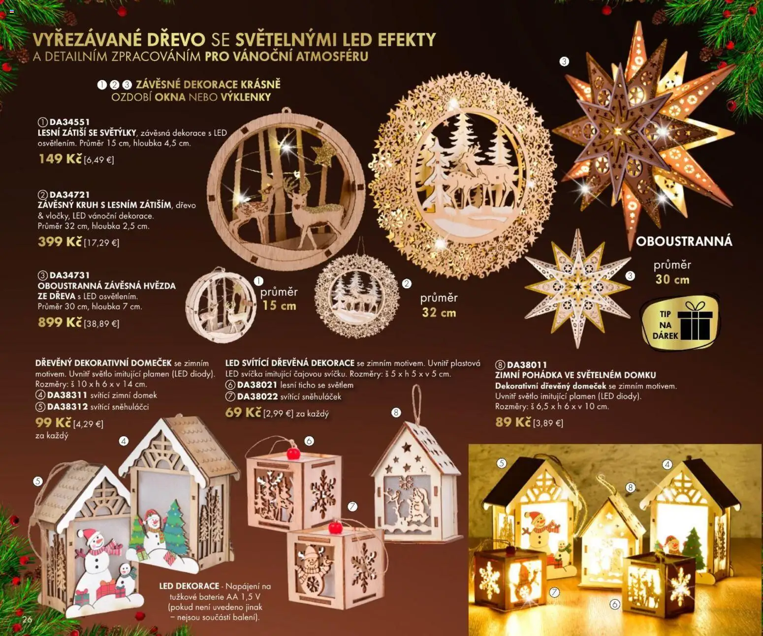 Nové Dedra akcie – leták je platný od 01.10.2026 | Strana: 26 | Produkty: Svetlo, Led, Batérie
