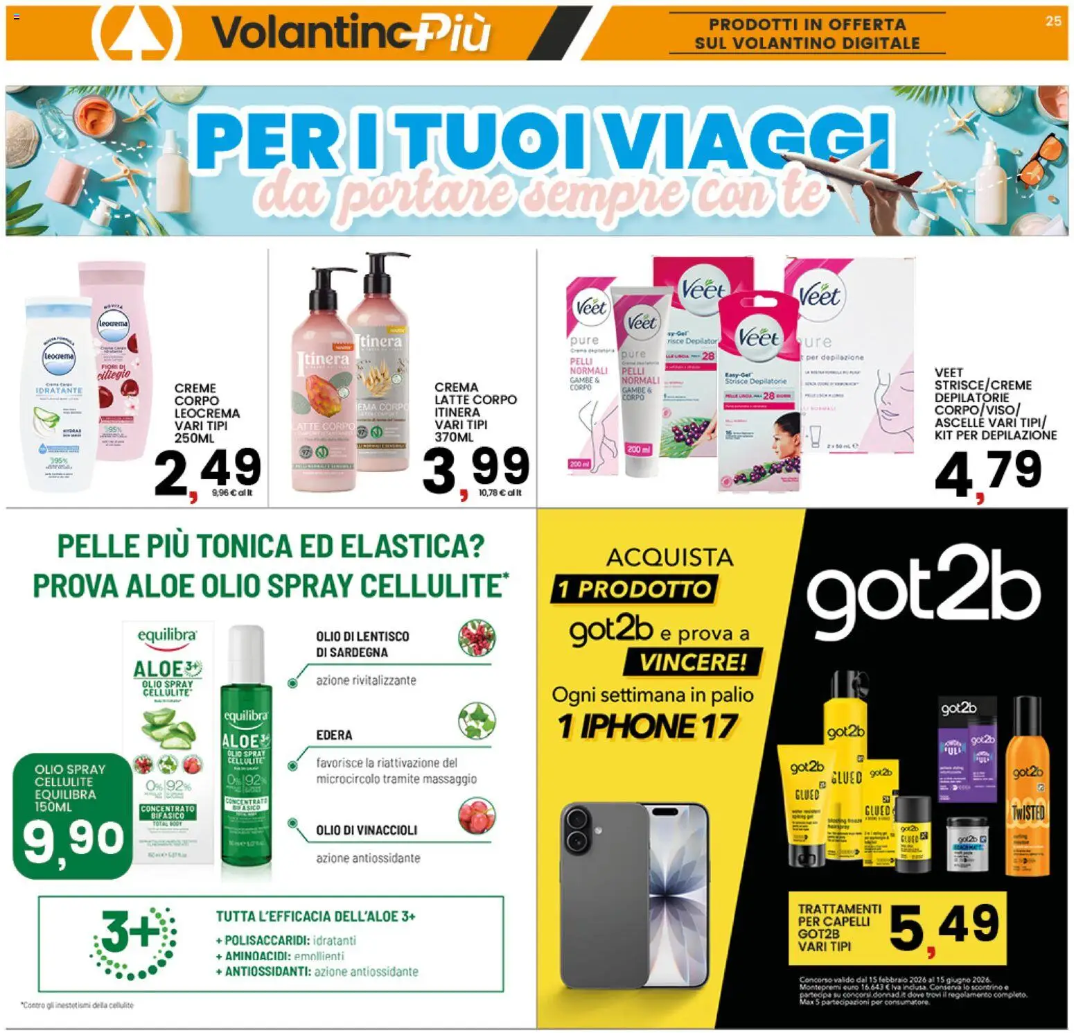 Volantino Interspar del 18.05.2026 | Pagina: 25 | Prodotti: Crema, Tè, Latte, Olio