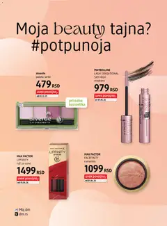MAYBELLINE LASH SENSATIONAL SKY HIGH maskara, MAYBELLINE LASH SENSATIONAL SKY HIGH mascara - pregled DM Drogerie kataloga - važi od 05.05.2026 | Strana: 2 | Proizvode: Rumenilo, Maskara