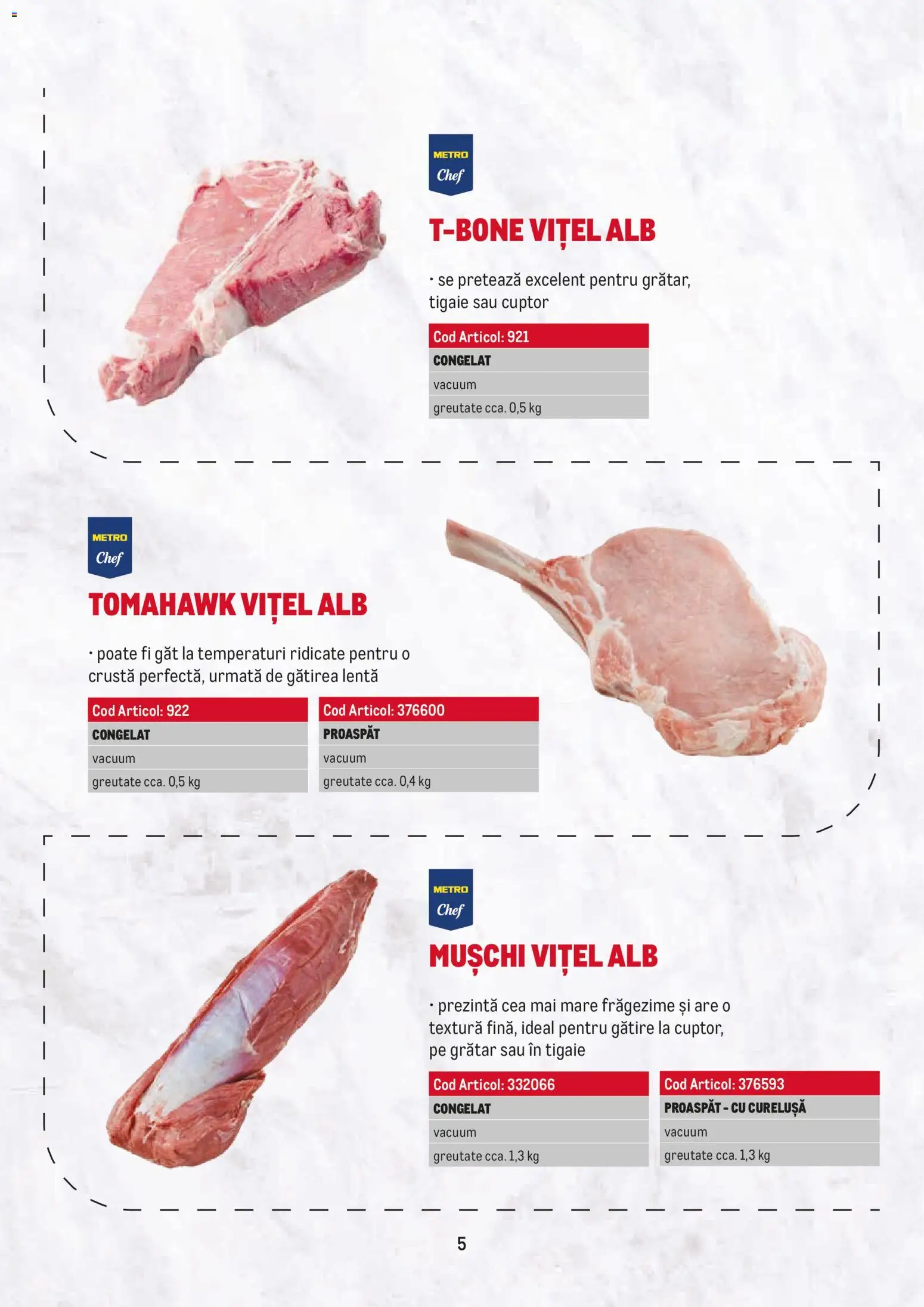 Noul catalog Metro – valabil de la 23.02.2026 | Pagină: 5 | Produse: Cuptor, Tigaie, Grătar, Mușchi