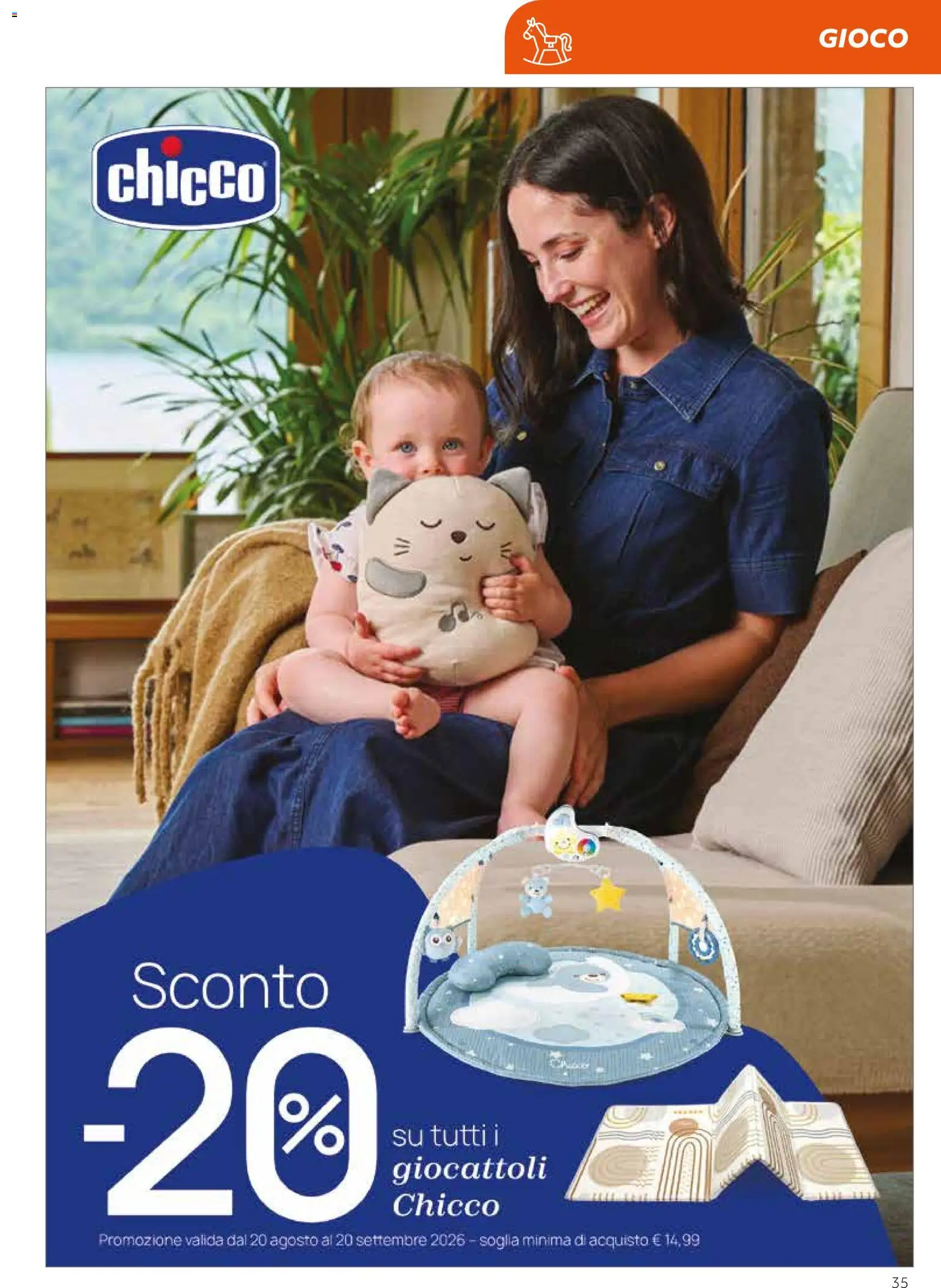 Volantino Prenatal del 20/08/2026 | Pagina: 35 | Prodotti: Giocattoli, Gioco