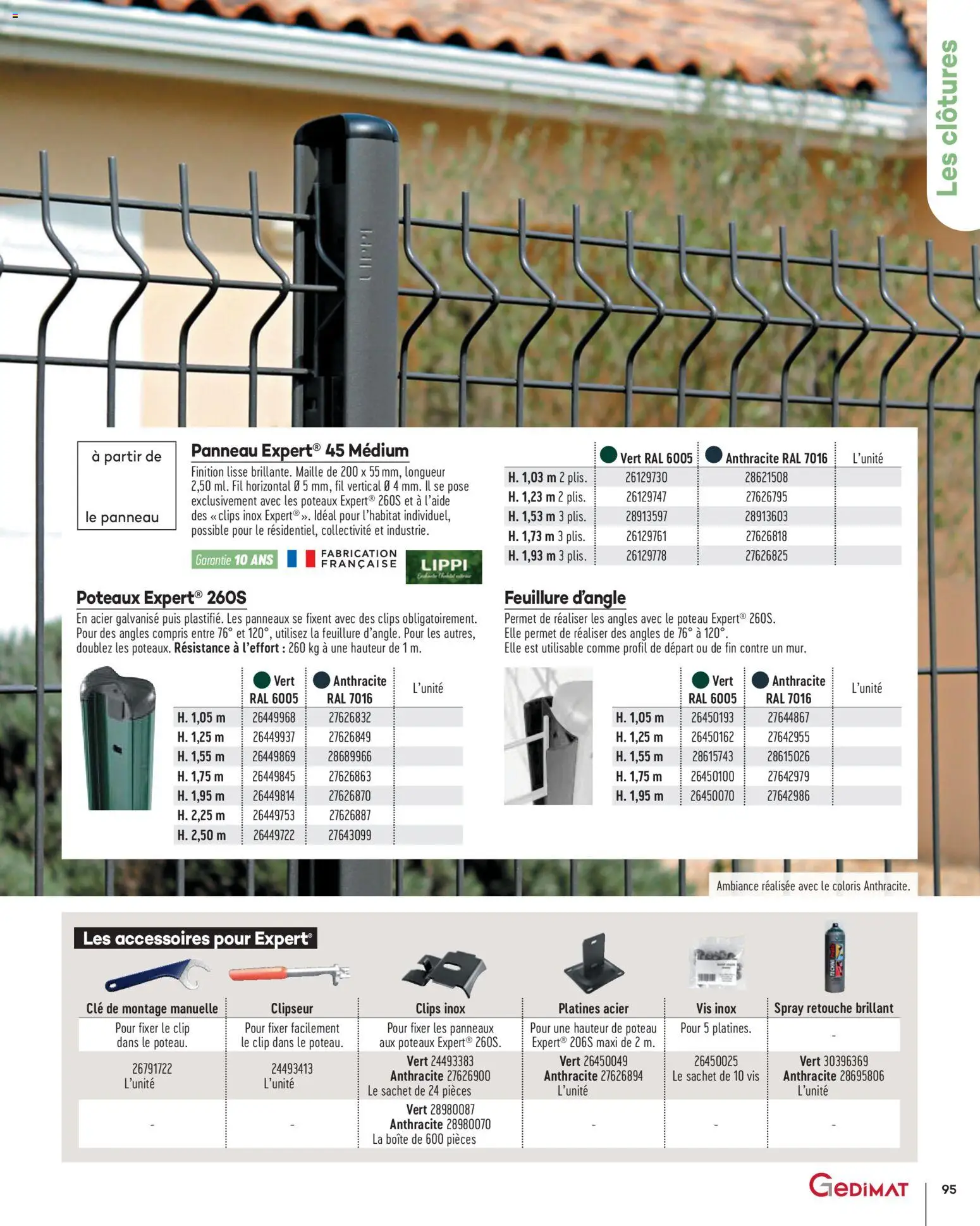 {H1} | Page: 95 | Produits: Clé