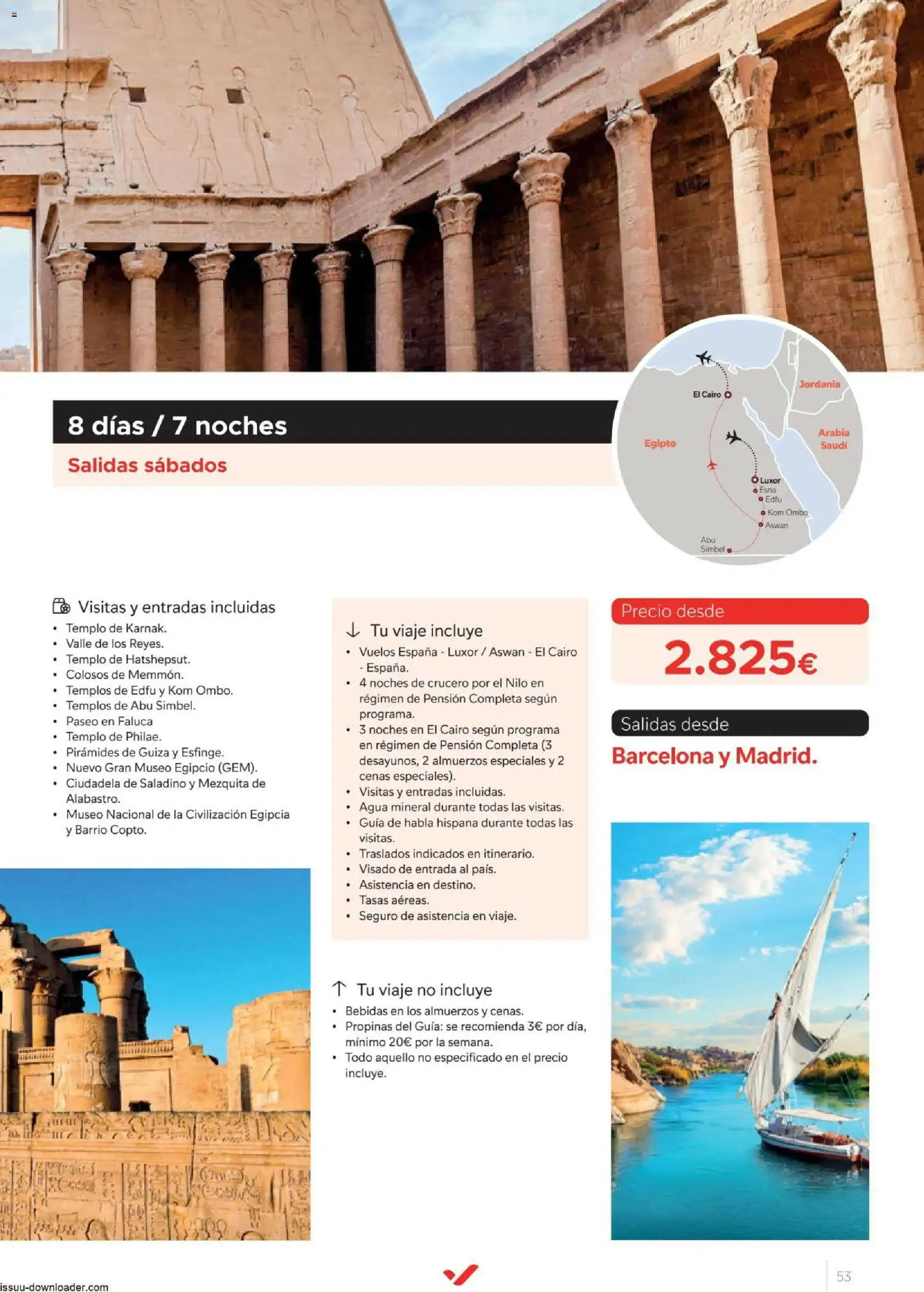 Halcón Viajes Egípto │ válido desde el 06/07/2026 | Página: 53 | Productos: Agua mineral