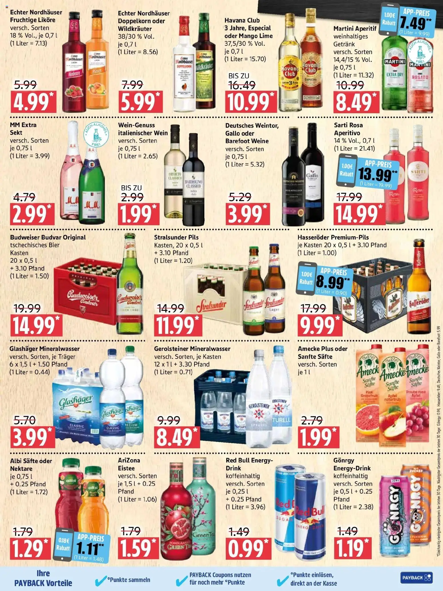 Marktkauf Prospekt Prenzlau – gültig ab 10.08.2026 | Seite: 7 | Produkte: Äpfel, Alkohol, Mango, Gerolsteiner
