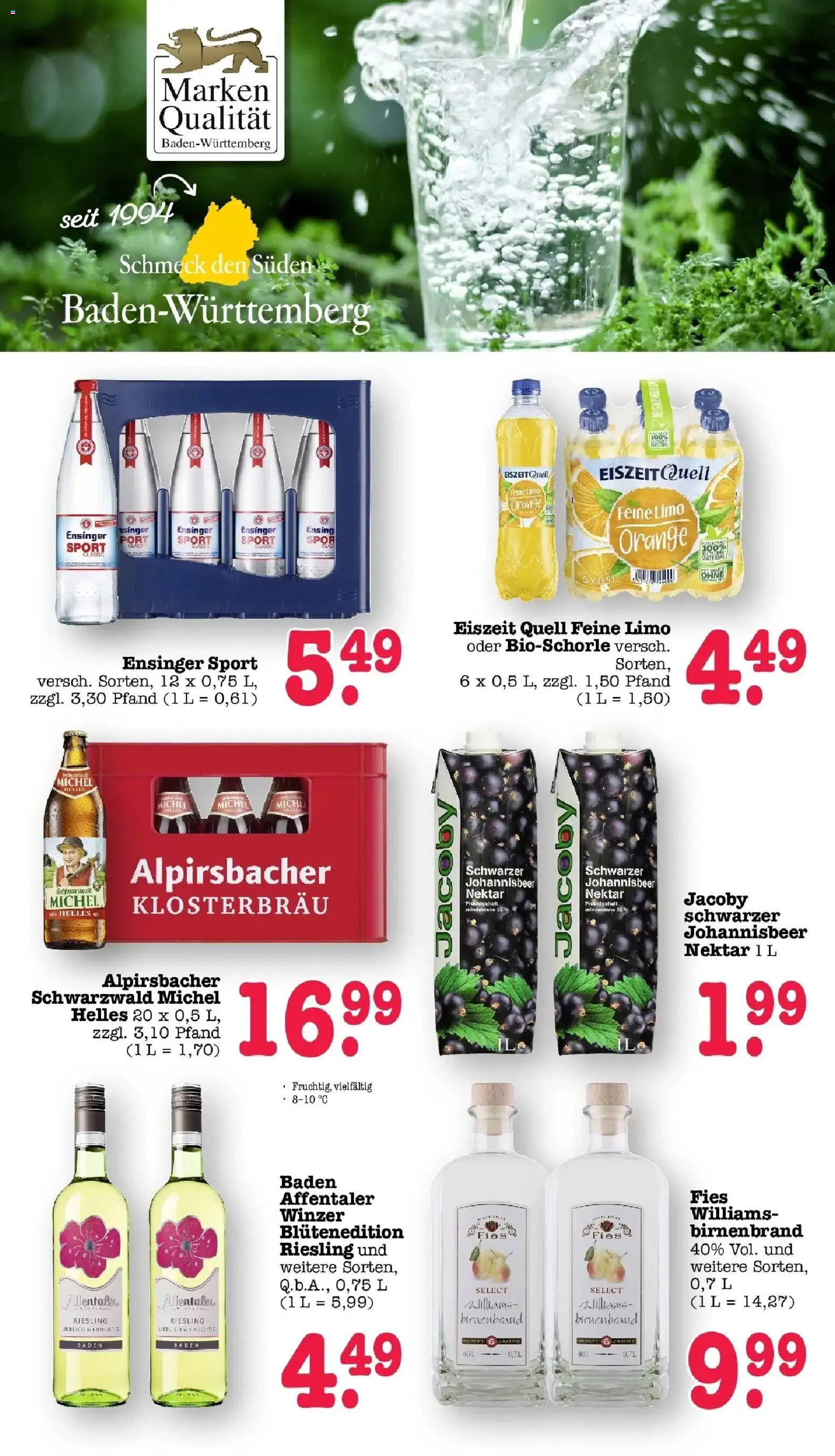 Edeka Prospekt Bühlertal (ab 19.10.2026) » Angebote Online | Seite: 58