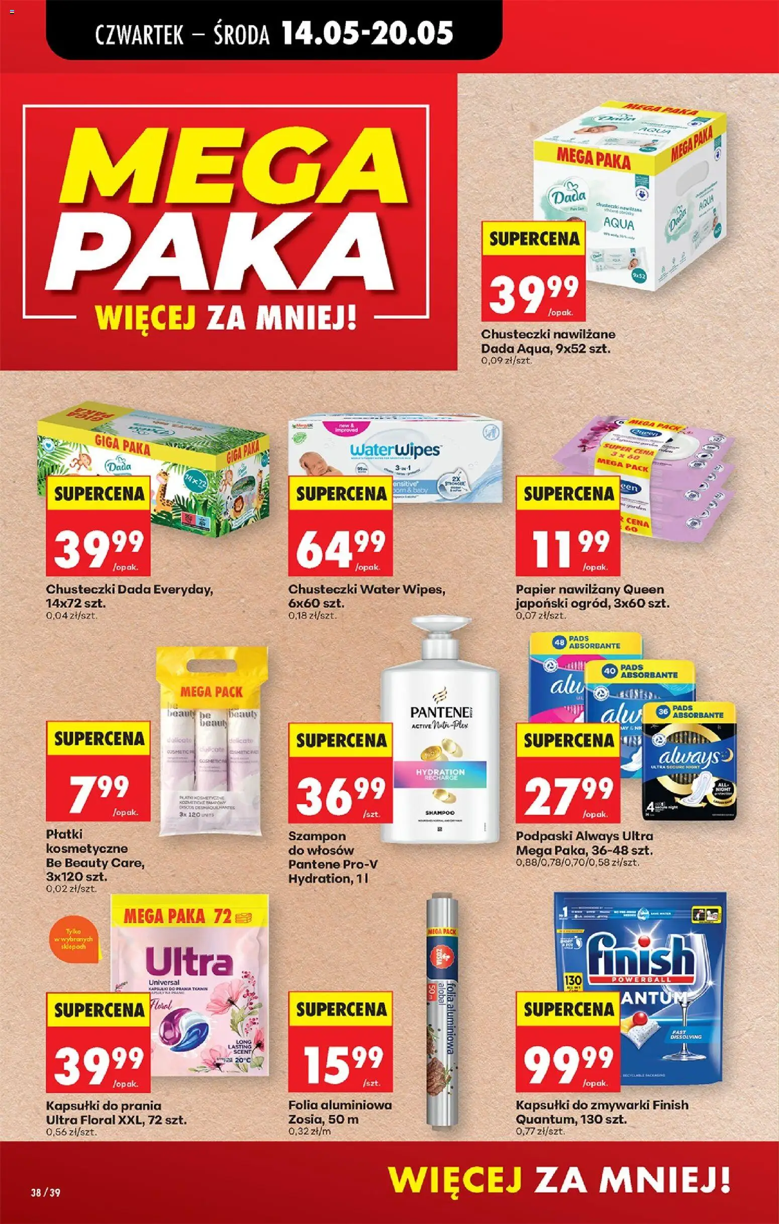 Biedronka Polsko leták - Codziennie niskie ceny od 14.05.2026 | Strana: 54