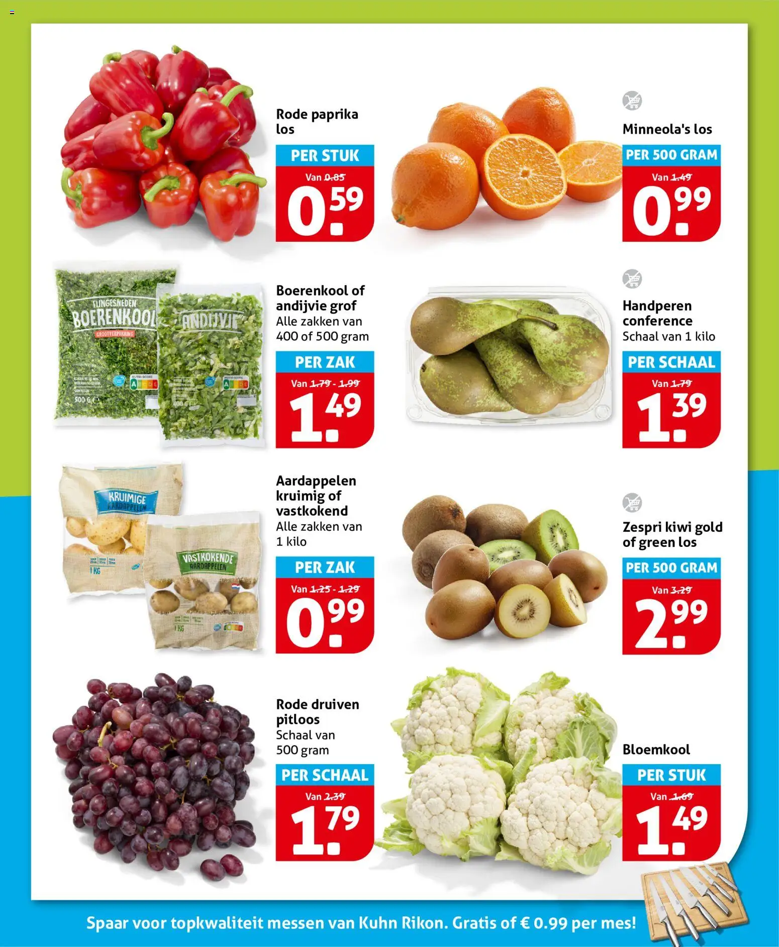 {H1} | Pagina: 14 | Producten: Bloemkool, Boerenkool, Zak, Aardappelen