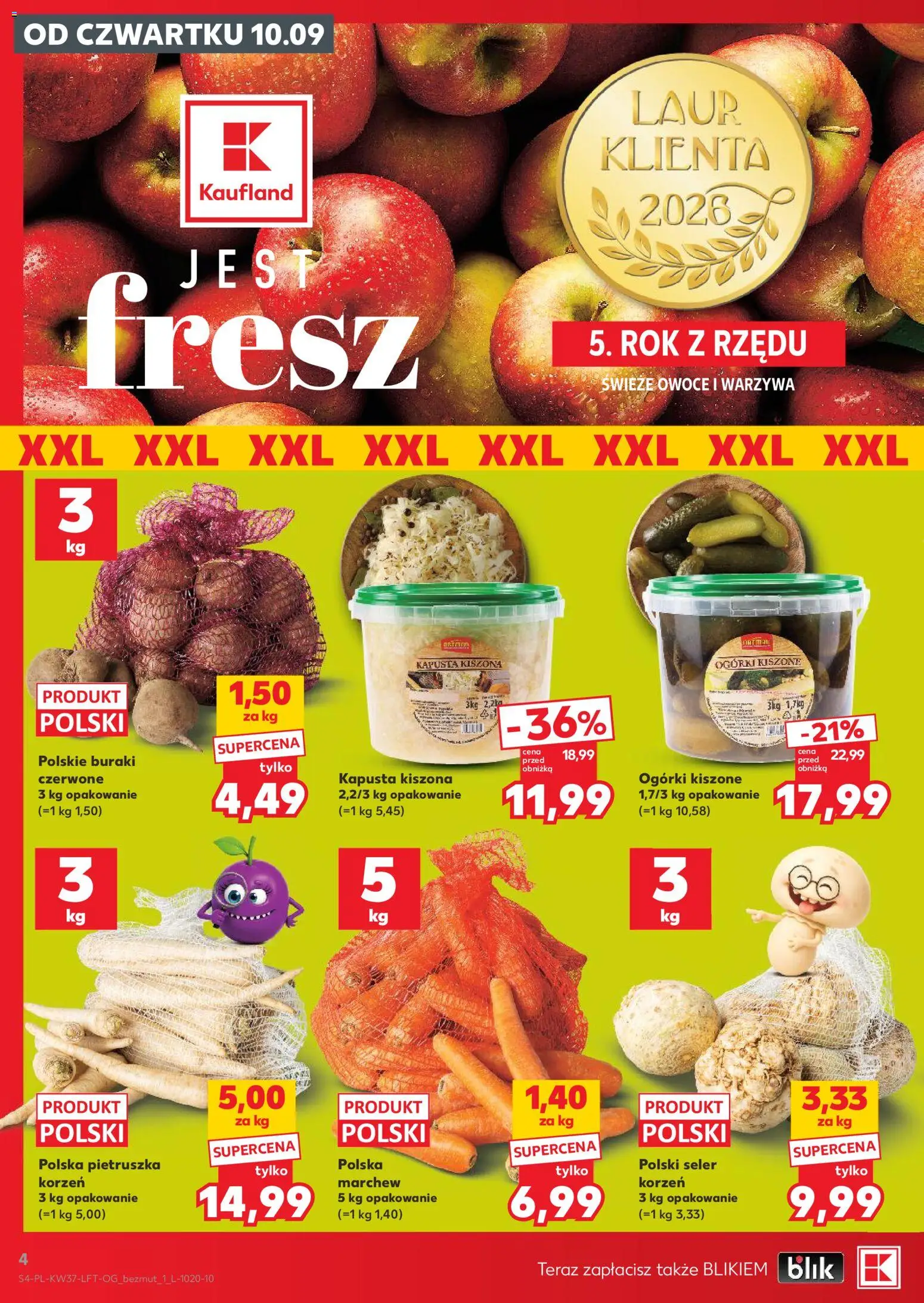 Kaufland gazetka od 10.09.2026 | Strona: 4