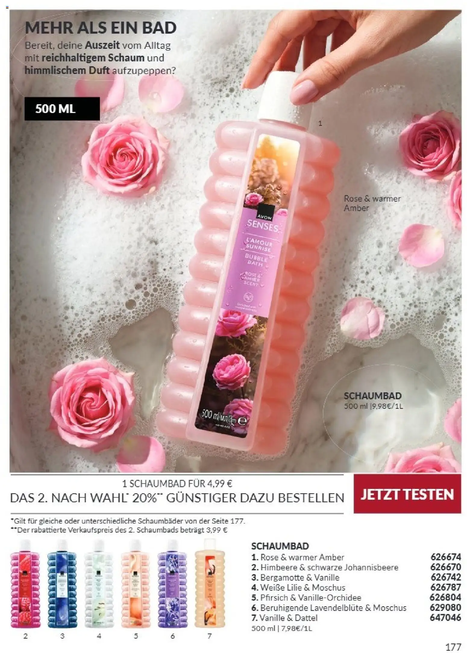 AVON Katalog September 2026 – gültig ab 01.09.2026 | Seite: 177 | Produkte: Zitrone, Pfirsich, Melone, Dattel