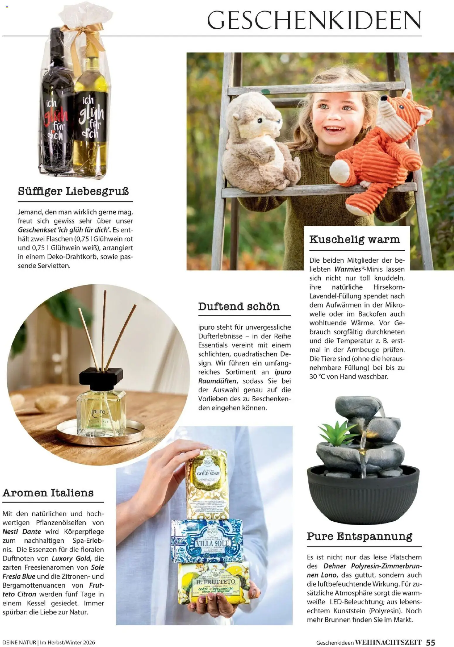 Dehner Magazine HERBST/WINTER 2026 gültig ab 09.10.2026 | Seite: 55