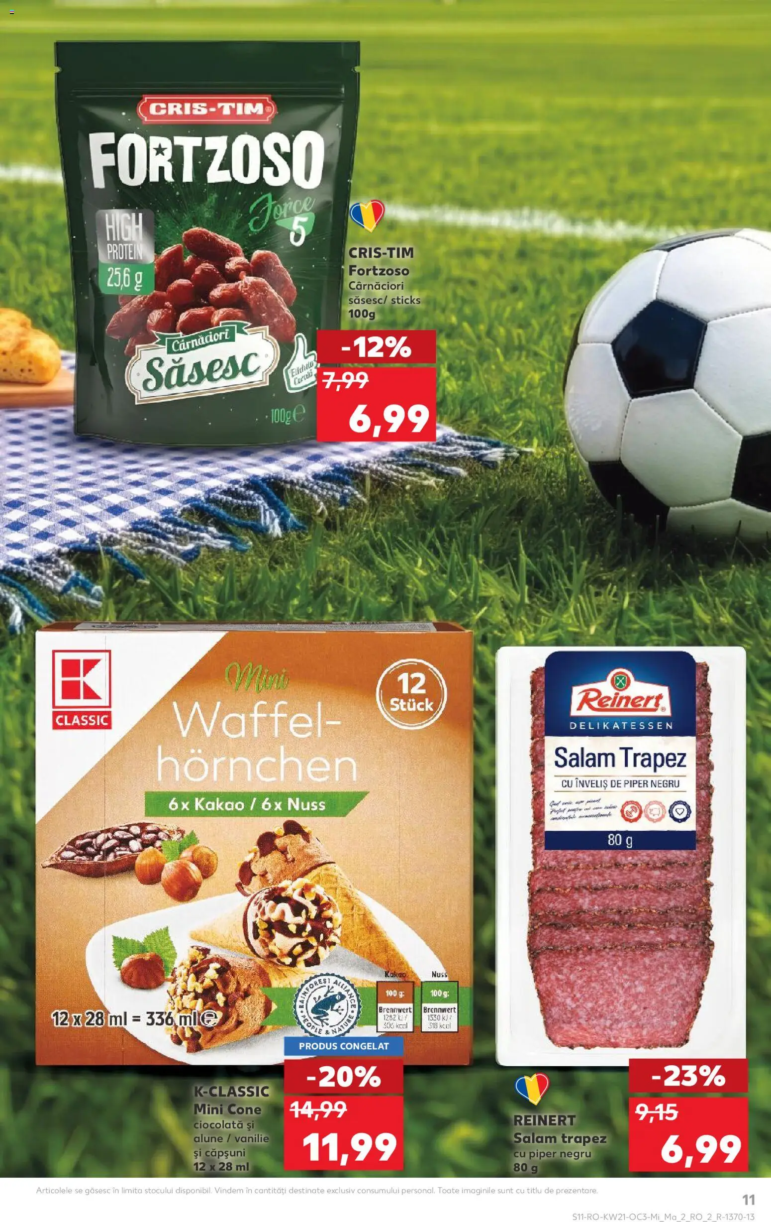 Noul catalog Kaufland – valabil de la 20.05.2026 | Pagină: 11 | Produse: Alune, Ciocolată, Căpșuni, Piper