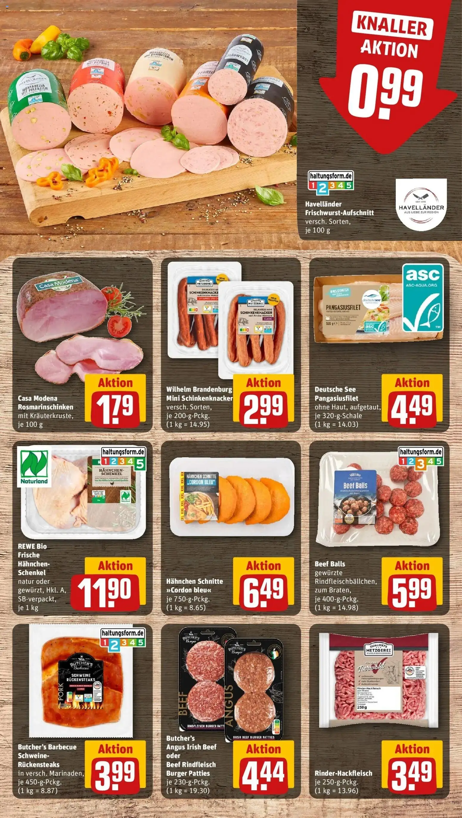 Rewe Prospekt Berlin / Prenzlauer Berg – gültig ab 06.07.2026 | Seite: 7 | Produkte: Hahnchen, Burger, Rindfleisch