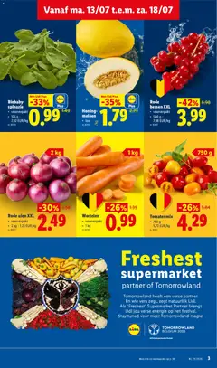 Biobaby-spinazie, voorverpakt - Voorbeeld van een folder van Lidl, geldig van 13/07/2026 | Pagina: 3