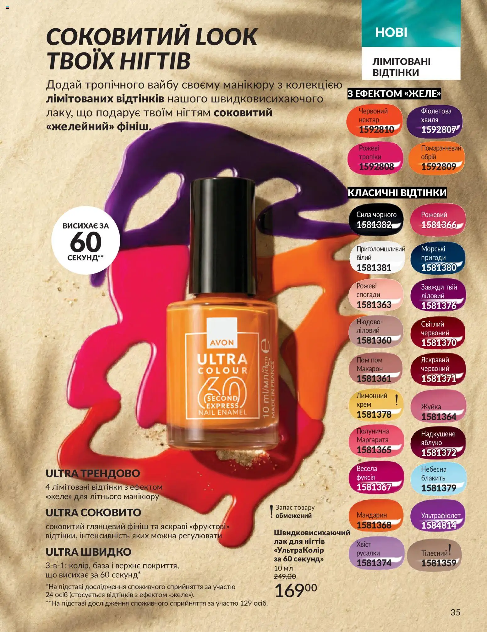 AVON Kаталог - дійснийкції з 01.07.2026 | Сторінка: 35