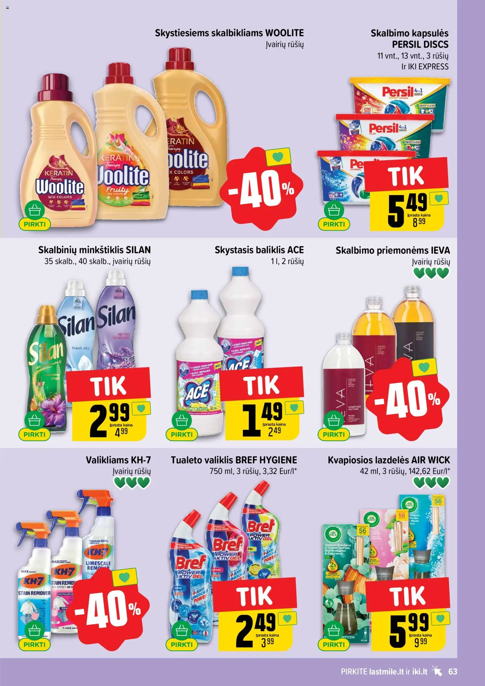 IKI akcijos nuo 2026.10.12 | Puslapis: 63 | Prekių: Kapsulės