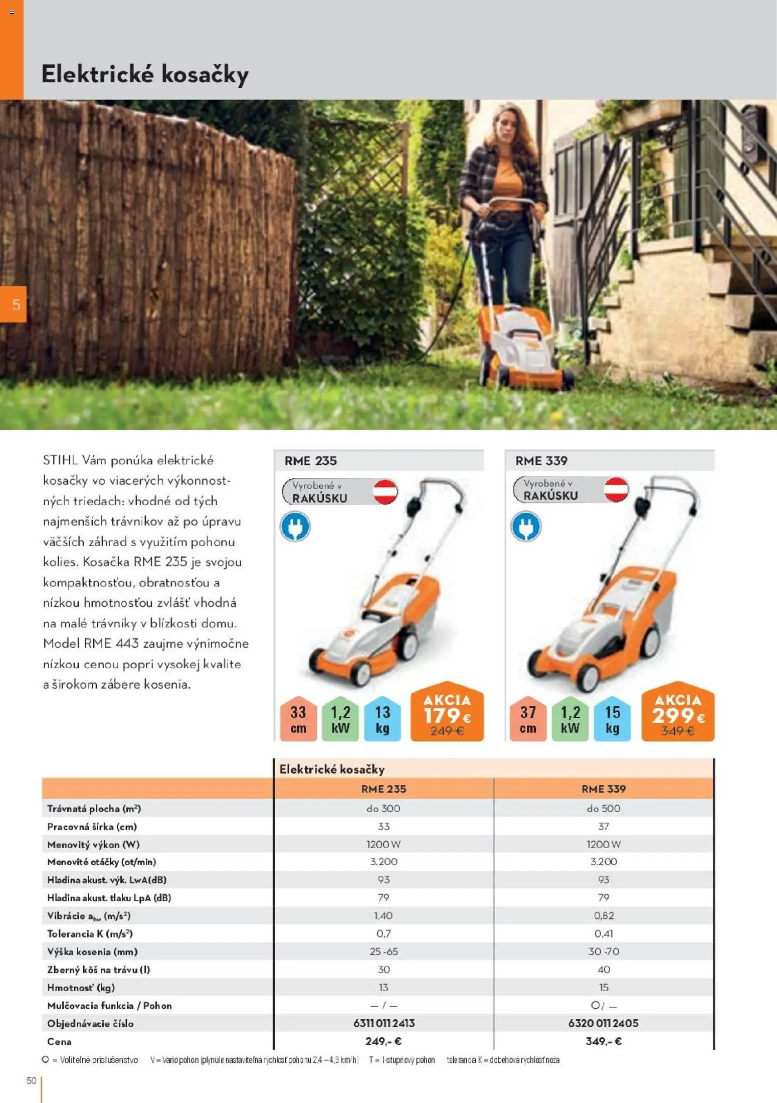 Nové STIHL akcie – leták je platný od 19.08.2026 | Strana: 50 | Produkty: Kosačka, Kosačky, Kôš