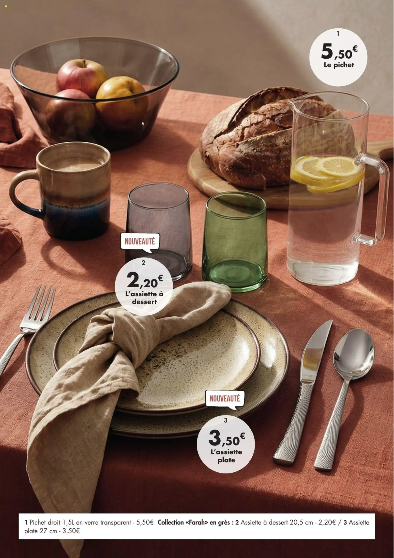{H1} | Page: 4 | Produits: Dessert, Assiette