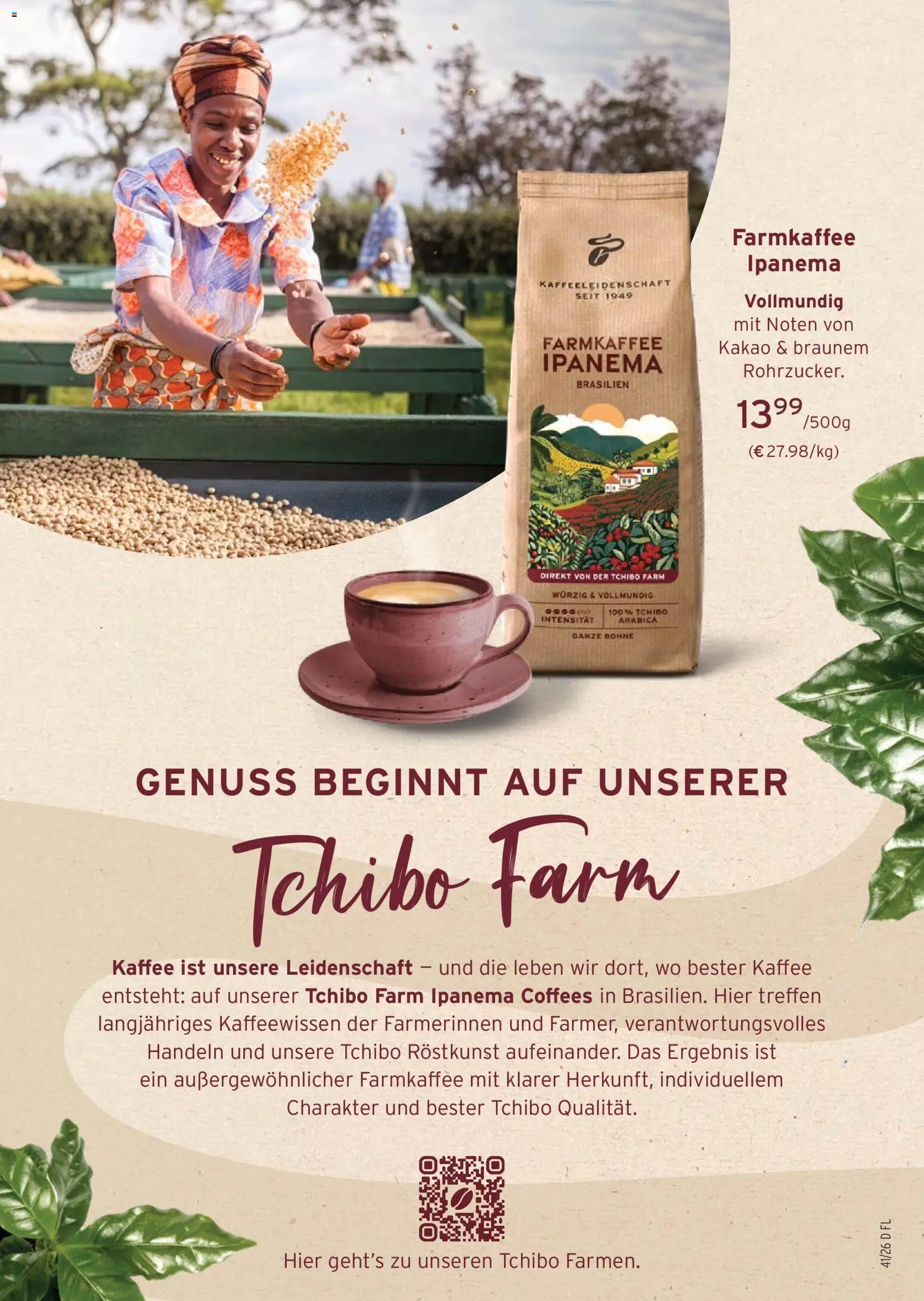Prospekt Tchibo Einkuscheln – gültig ab 07.10.2026 | Seite: 40 | Produkte: Kaffee