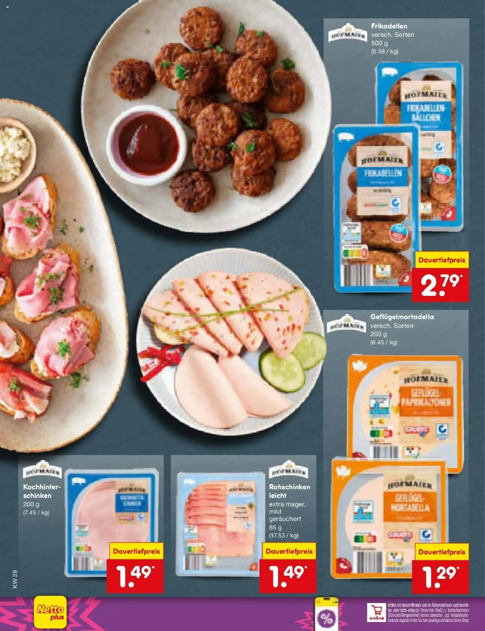 Netto Marken-Discount Prospekt Ludwigshafen-Edigheim – gültig ab 13.07.2026 | Seite: 16 | Produkte: Schinken