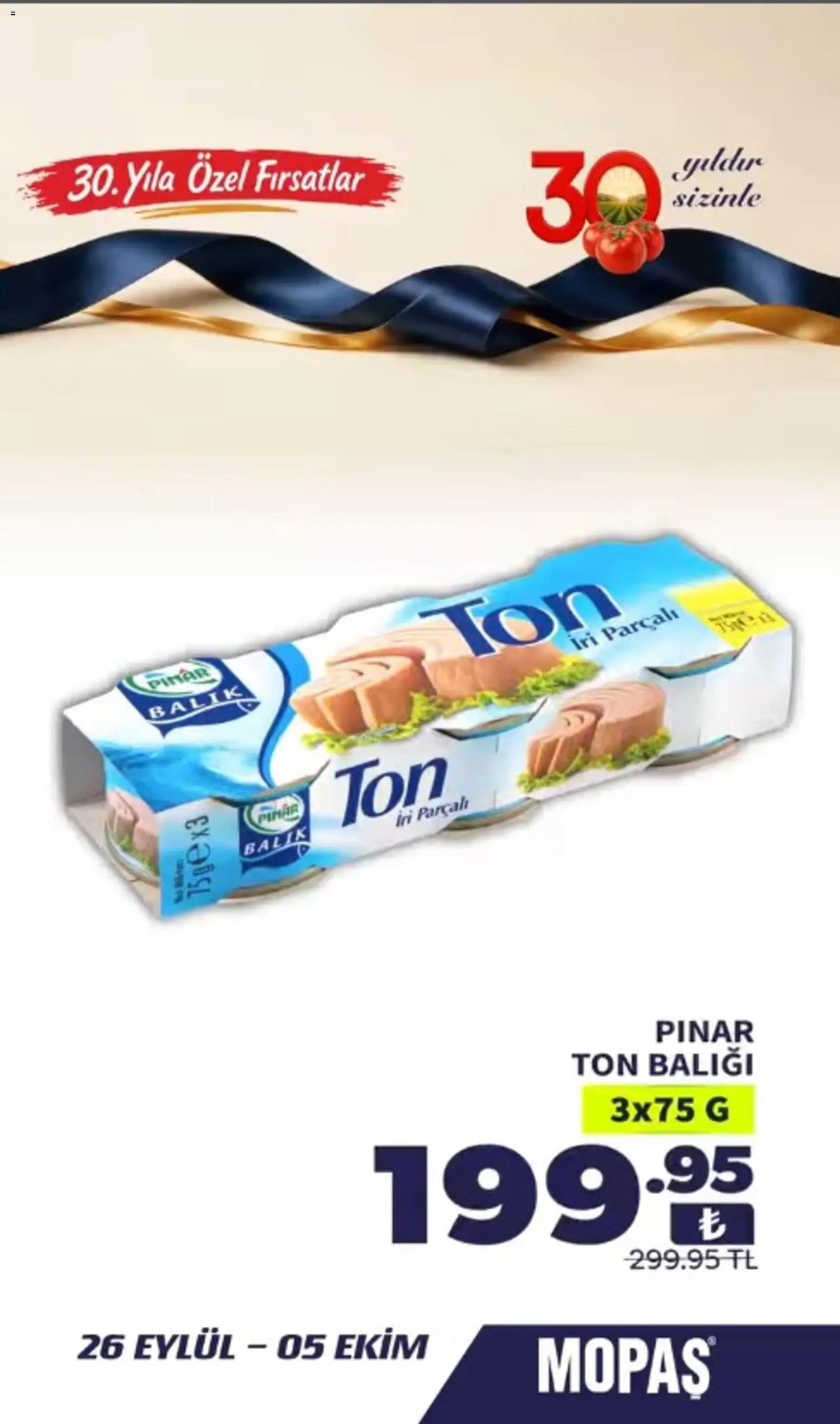 Mopaş Katalog - 26 Eylül 2026 tarihinden itibaren geçerlidir | Sayfa: 3 | Ürünler: Balık, Ton balığı