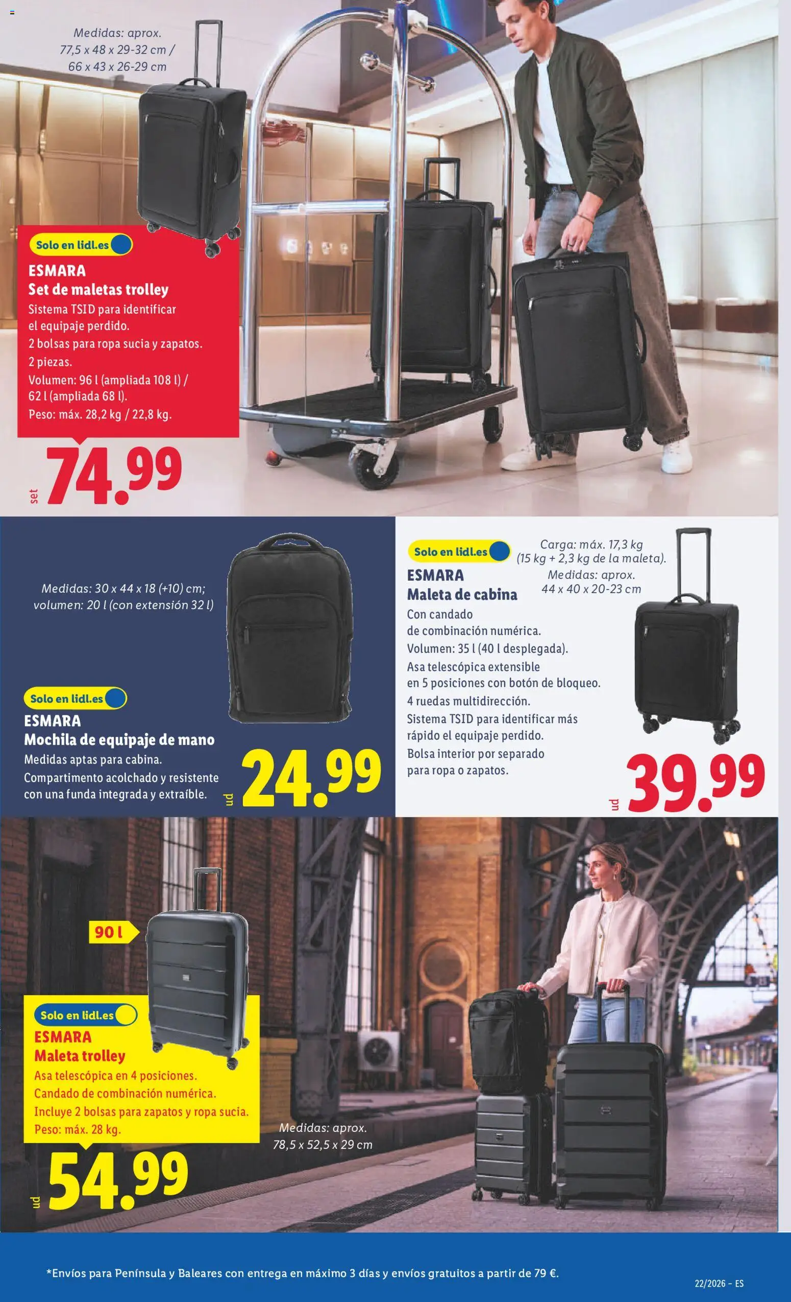 Lidl folleto de bazar │ válido desde el 25.05.2026 | Página: 5 | Productos: Ropa, Funda, Bolsa, Peso