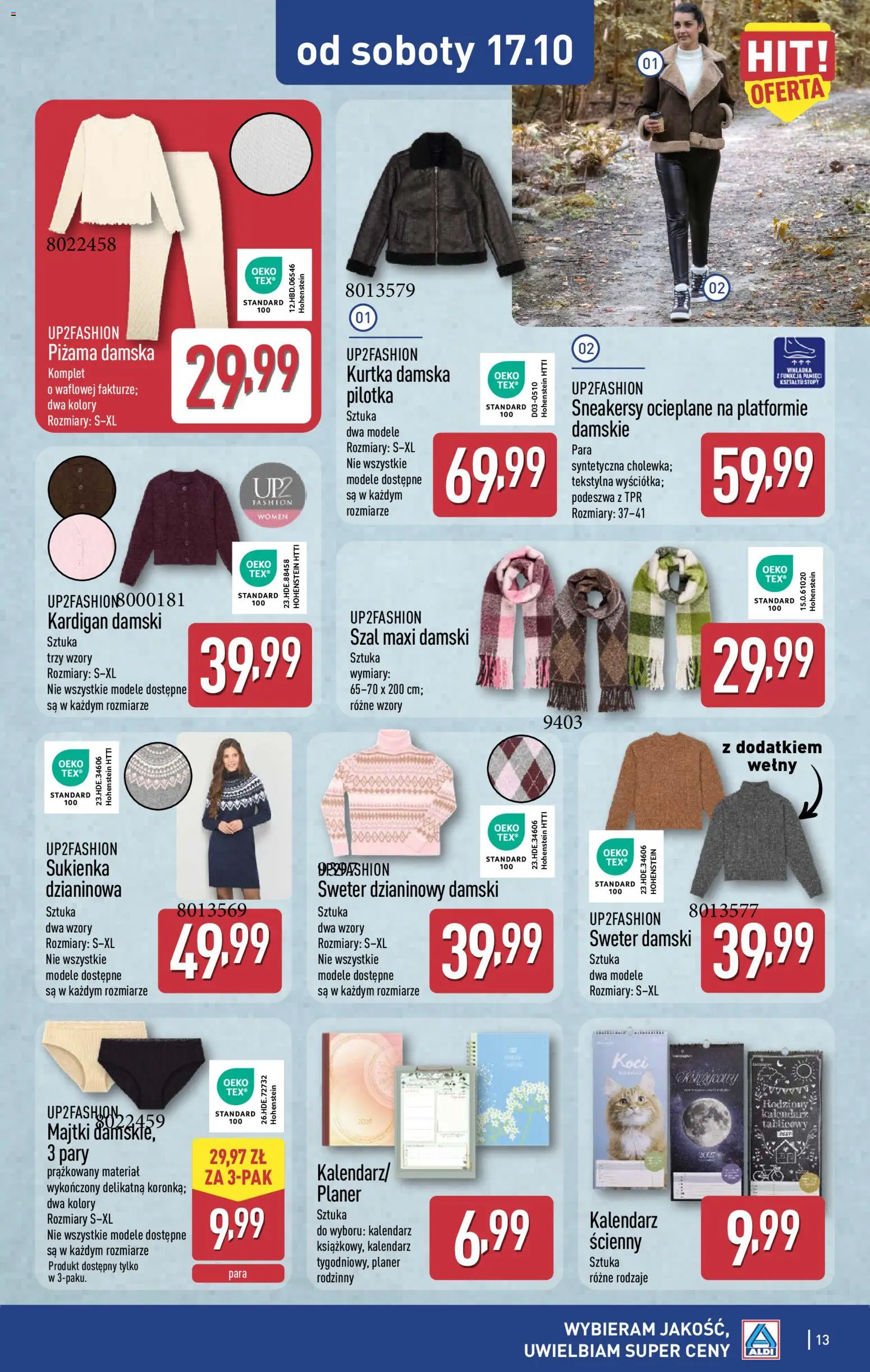 Aldi Polsko leták - Ostatnie sztuki w wybranych sklepach od 14.10.2026 | Strana: 13