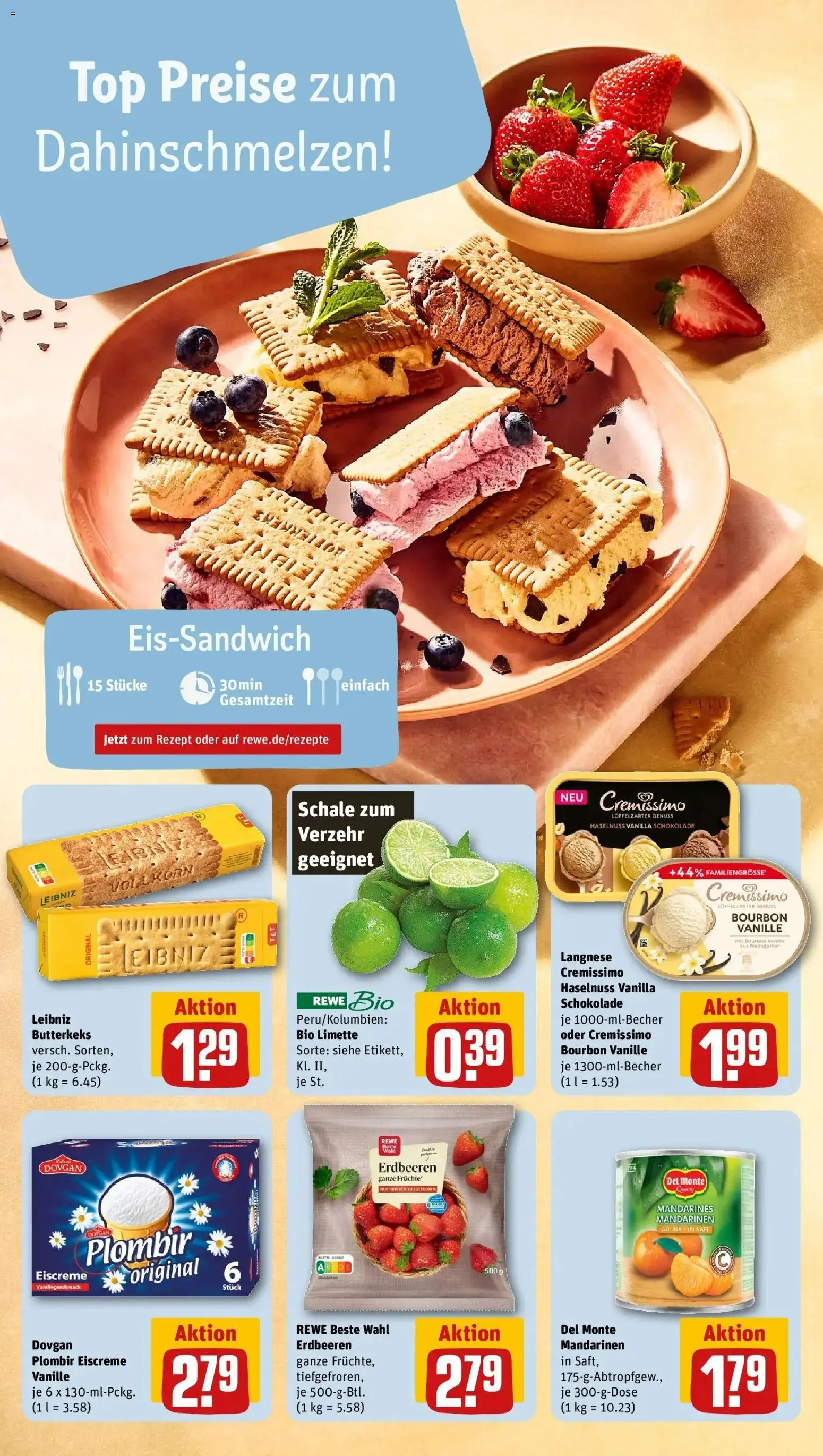 Rewe Prospekt Bamberg	 – gültig ab 27.04.2026 | Seite: 4 | Produkte: Top, Mandarinen, Saft, Bourbon