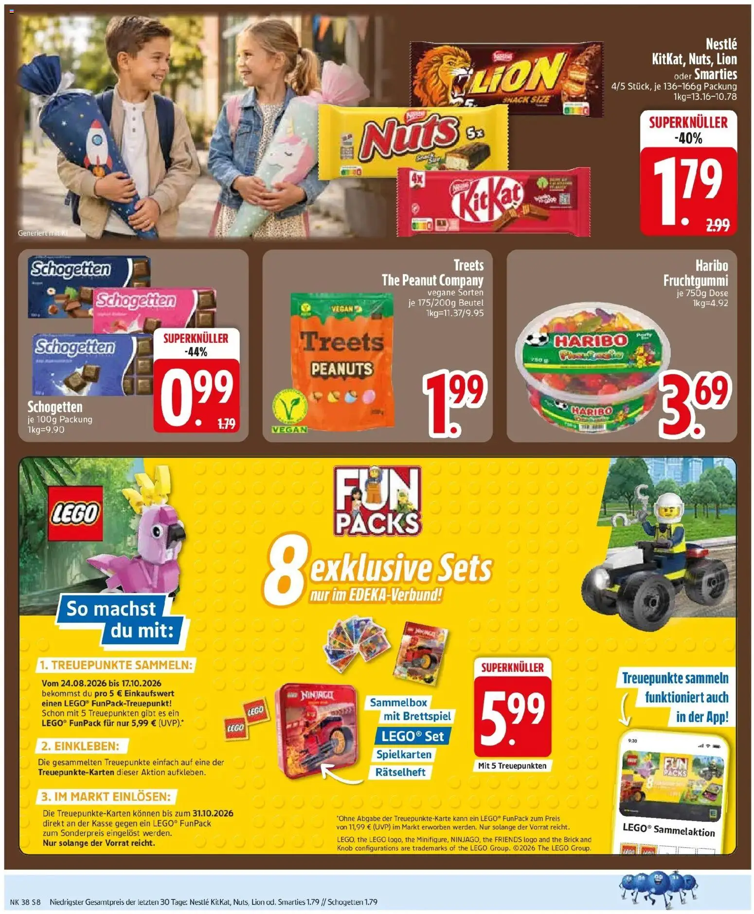 Edeka Prospekt Neusäß-Steppach (ab 14.09.2026) » Angebote Online | Seite: 10 | Produkte: Haribo, Smarties, Schogetten