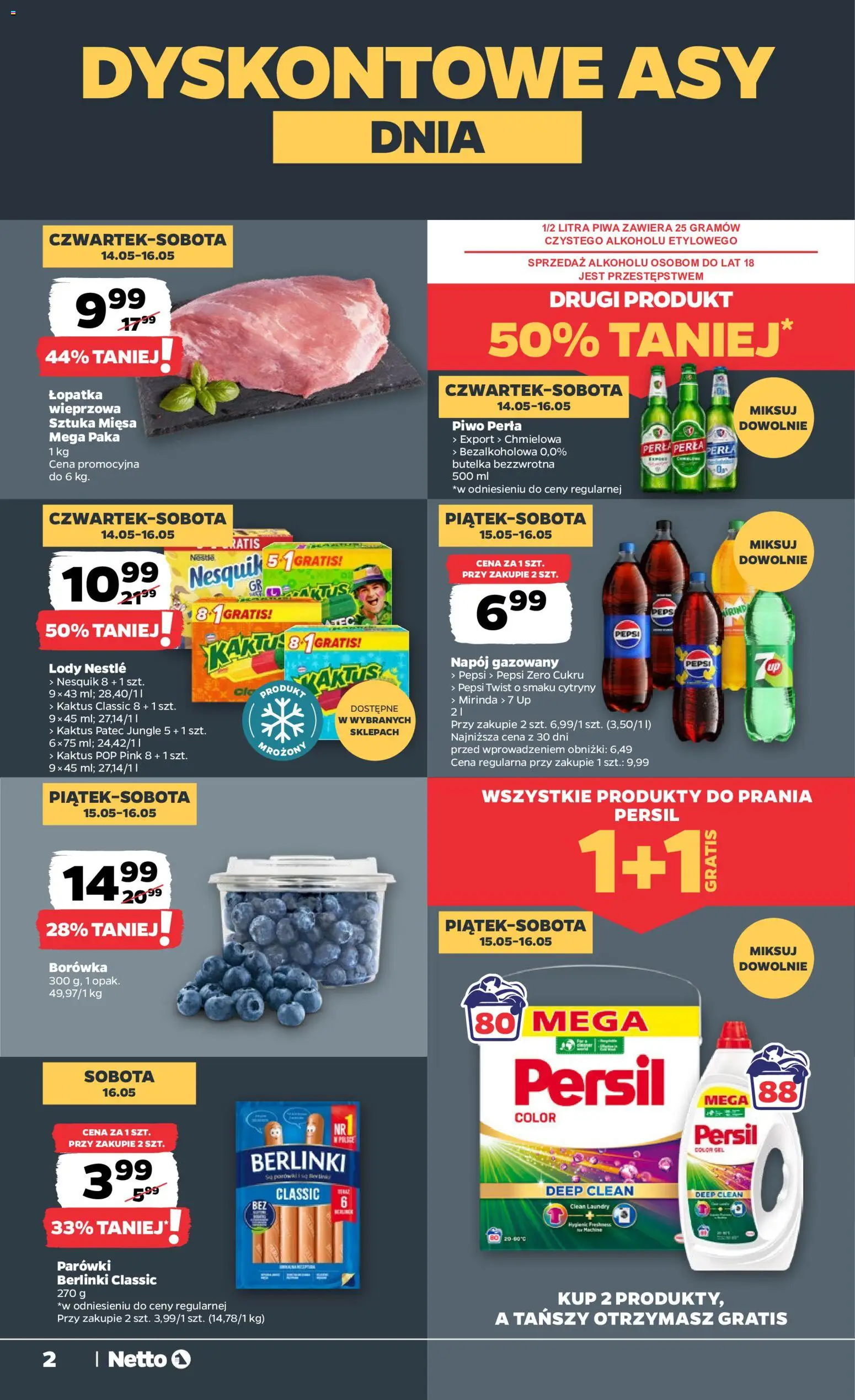 Netto gazetka od czwartku spożywcza od 14.05.2026 | Strona: 2
