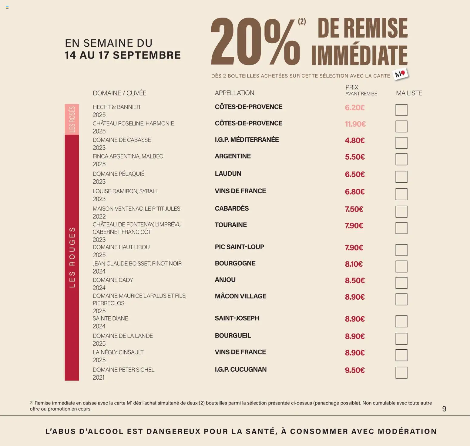 {H1} | Page: 9 | Produits: Pinot noir, Jean, Bourgogne