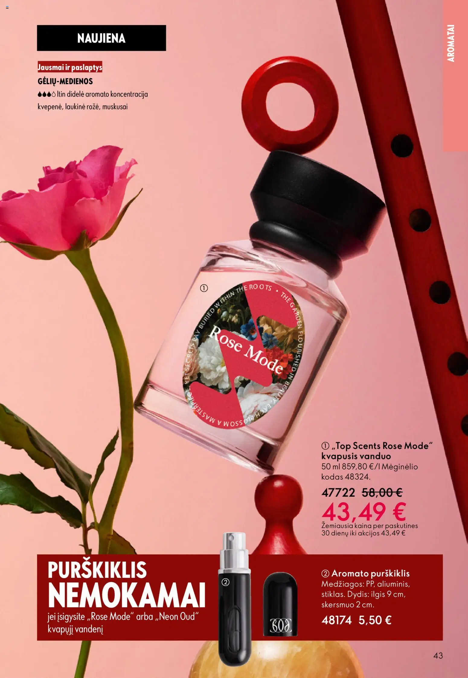 Oriflame akcijos nuo 13.05.2026 | Puslapis: 43 | Prekių: Kvapusis vanduo