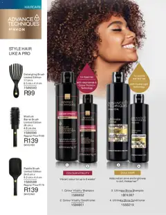 Avon specials catalogue – valid from 01/07/2026 | Page: 160 | Products: Light, Brush, Shampoo, Conditioner