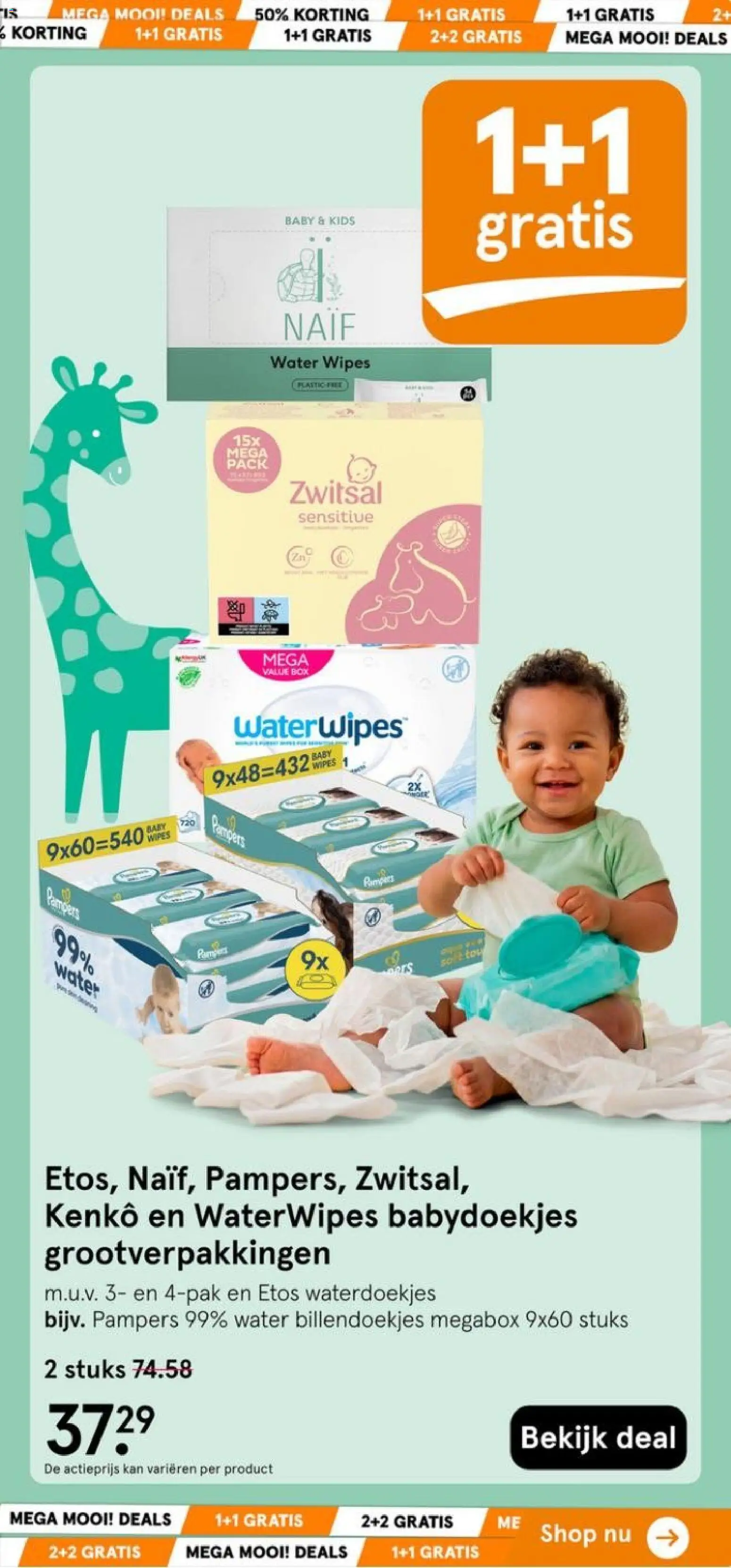 {H1} | Pagina: 59 | Producten: Kan, Pampers, Babydoekjes, Festék