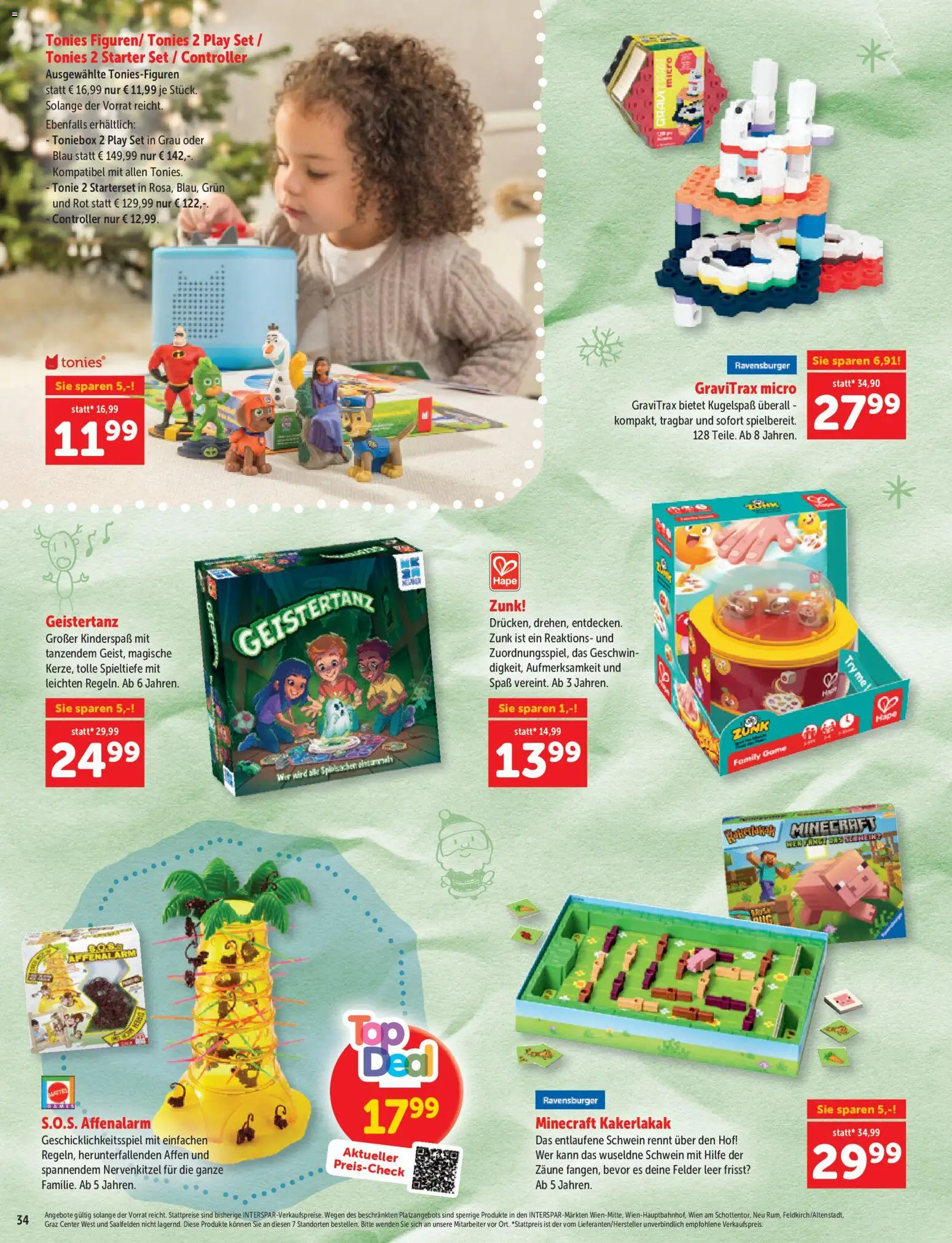 Interspar Sonderfolder Kindergeschenke gültig ab 27.10.2026 | Seite: 34