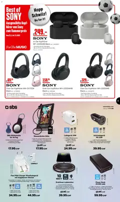 Interdiscount aktionen ab 25.05.2026 gültig | Seite: 9 | Produkte: Kopfhörer, Ladegerät, Iphone, Sony