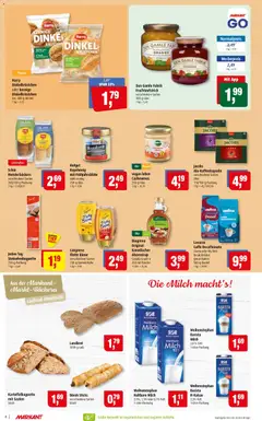 Markant Prospekt ab 22.06.2026 gültig | Seite: 8 | Produkte: Lavazza, Langnese, Bäckerei, Milch