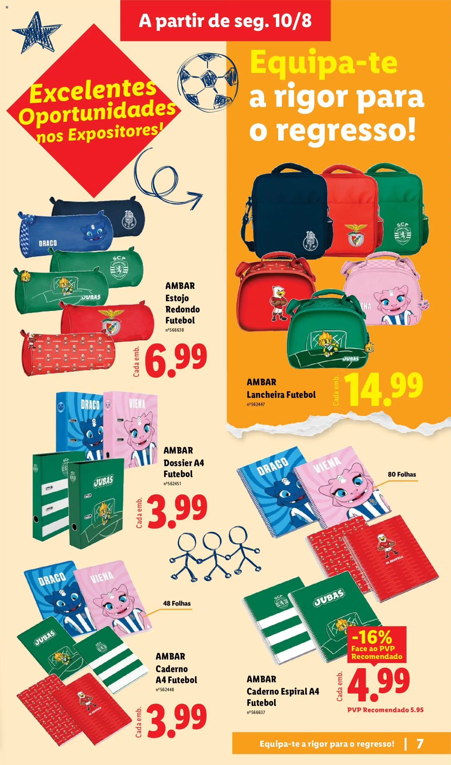 Lidl Folheto Especial │ válido de 10/08/2026 | Página: 7 | Produtos: Caderno